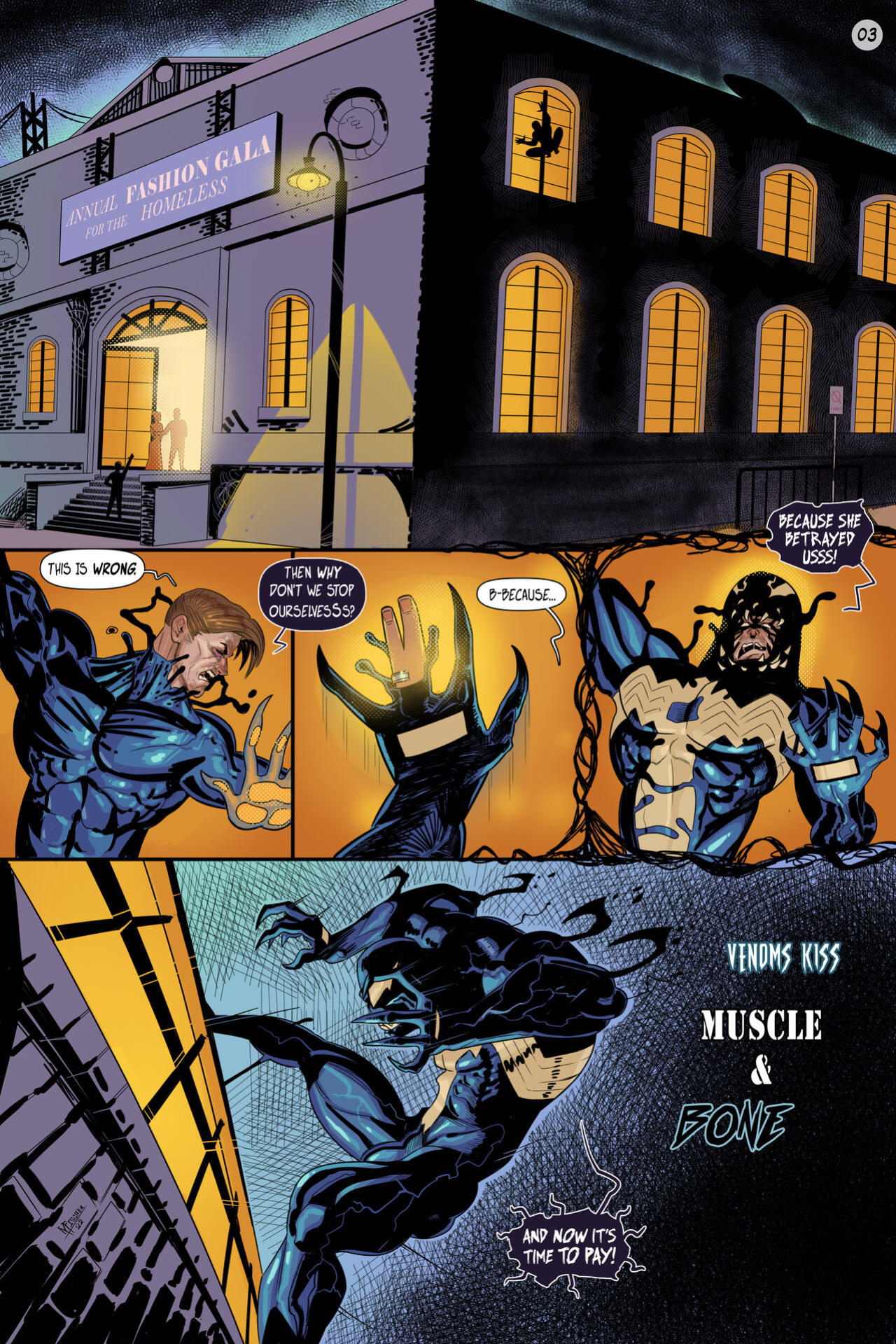 Meinfischer - Venom's Kiss 3: Muscle & Bone (All pages)