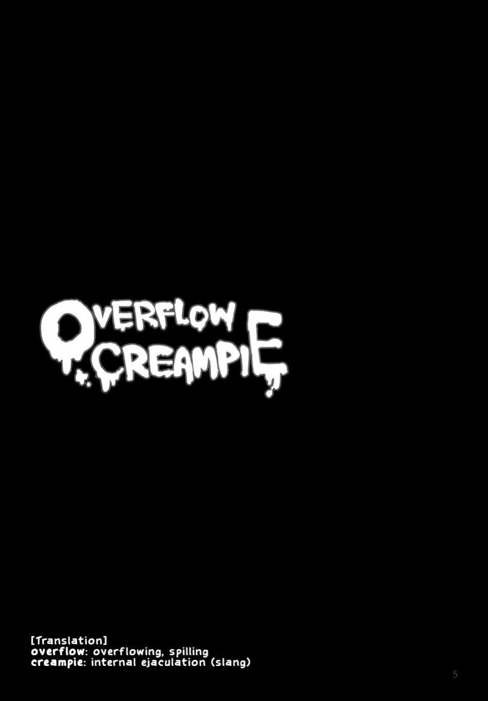 (Kahou wa Nete Matsu 10) [METRONOME (Sakurai Haruto)] OVERFLOW CREAMPIE (Osomatsu-San) [Chas]
