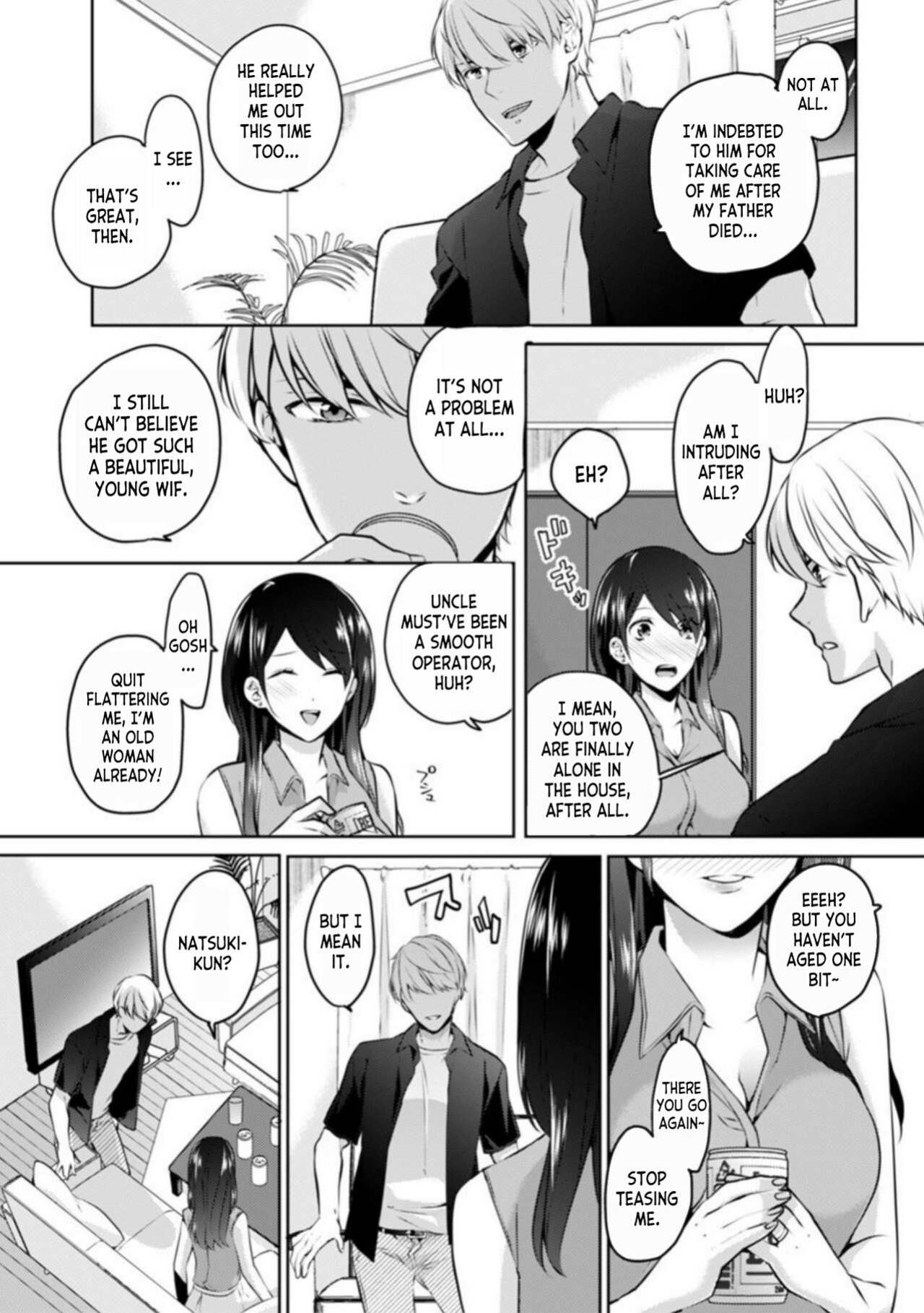 [Kani Itoh] Oi Ni Netorare Deisui Etchi `sōnyū Re Rareta Dake De… Okumade I Tcha… U!' 1 | Drunken NTR Sex with my Nephew 「I came deep inside when he put it inside me...」 ch.1 [desudesu]