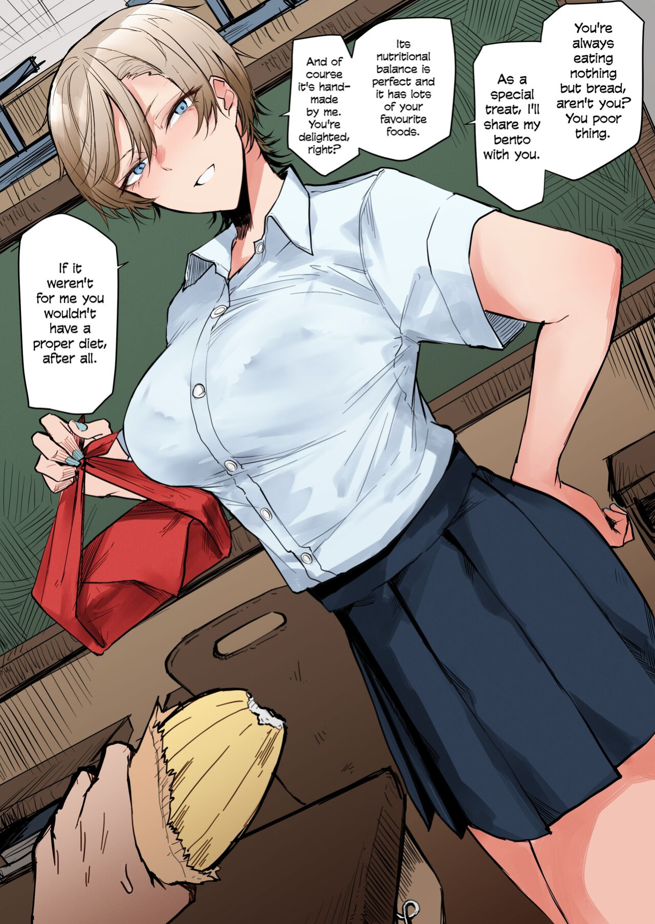 [Okyou] Gouman na Ikemen Onee-san no Manga | A Manga About An Arrogant, Handsome Onee-San [Colorized]