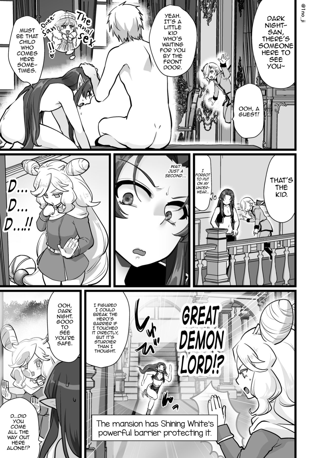 [Orgasm Slap (Ichino Miruku)] Maou-gun no Moto Kanbu ga Yuusha ni Makete Mesu ni Sareru Hanashi 2 [mysterymeat3]