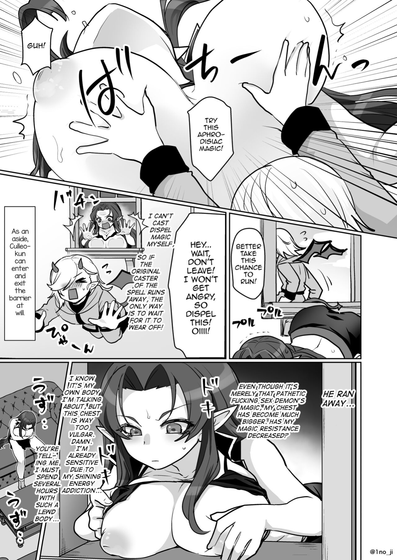 [Orgasm Slap (Ichino Miruku)] Maou-gun no Moto Kanbu ga Yuusha ni Makete Mesu ni Sareru Hanashi 2 [mysterymeat3]