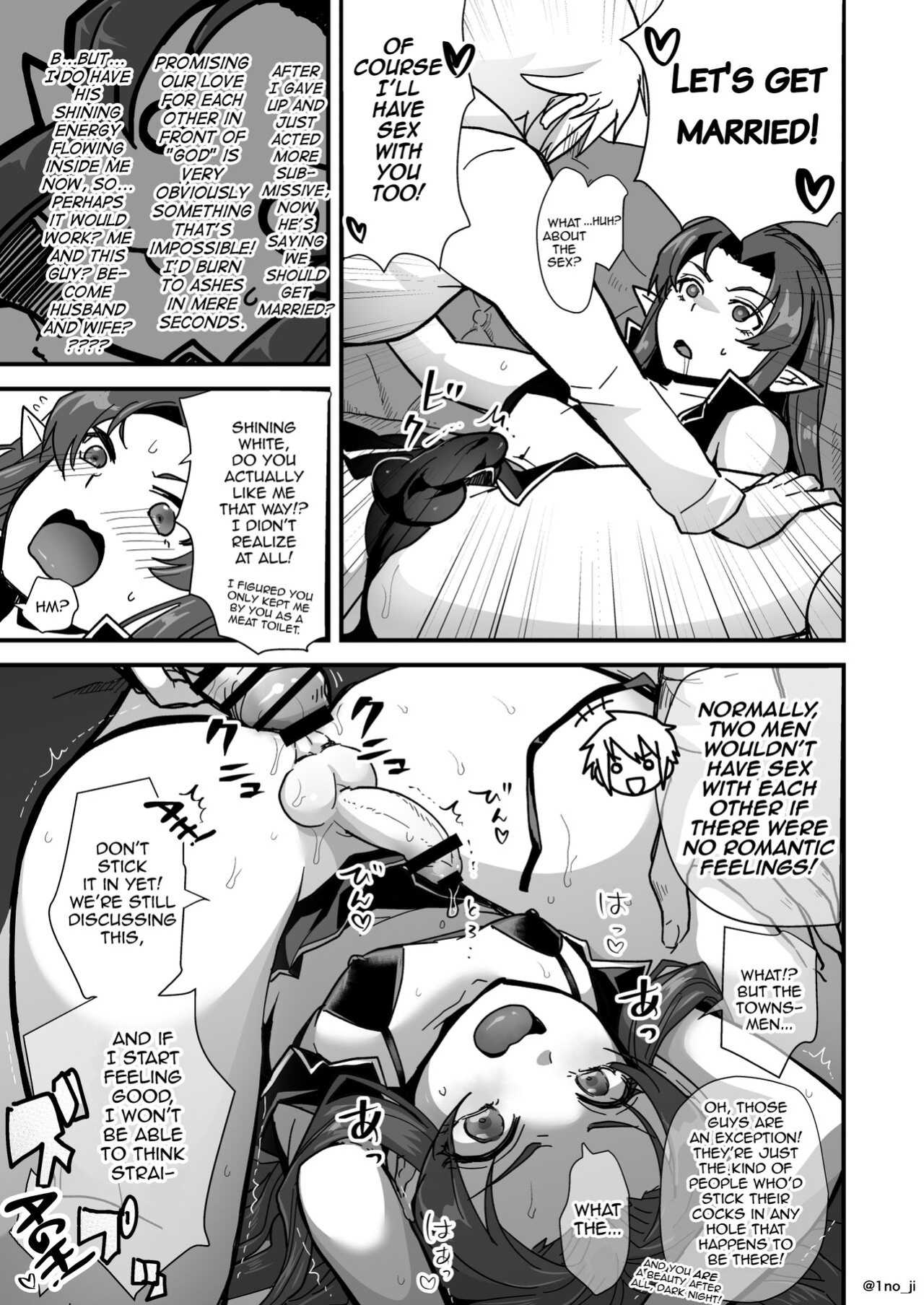 [Orgasm Slap (Ichino Miruku)] Maou-gun no Moto Kanbu ga Yuusha ni Makete Mesu ni Sareru Hanashi 2 [mysterymeat3]