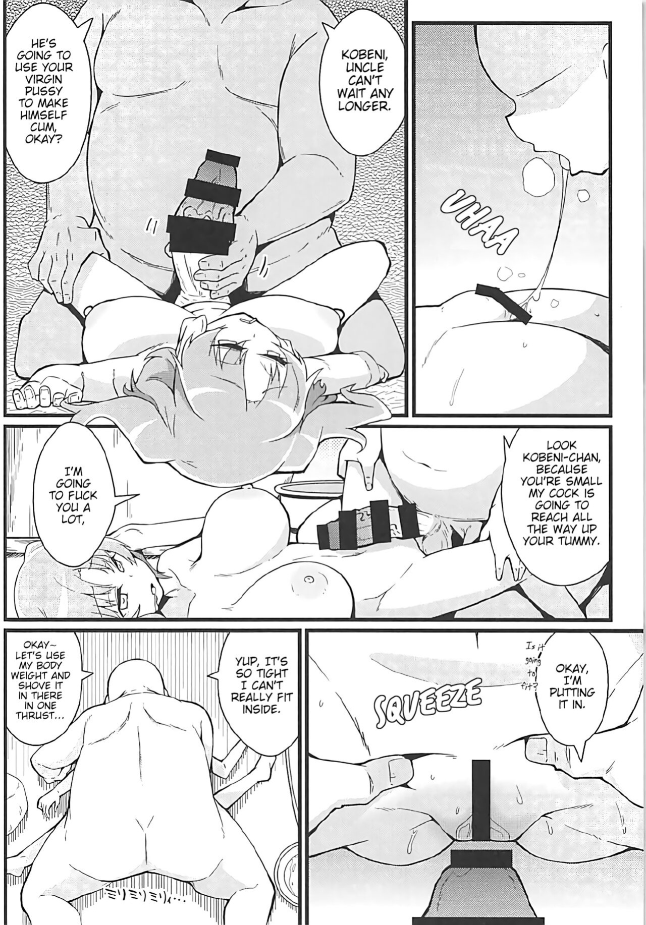 (C92) [Toudori no Su (Toudori)] Kobeni to Oji-chan | Kobeni And Uncle (Mikakunin de Shinkoukei) [Poranya]
