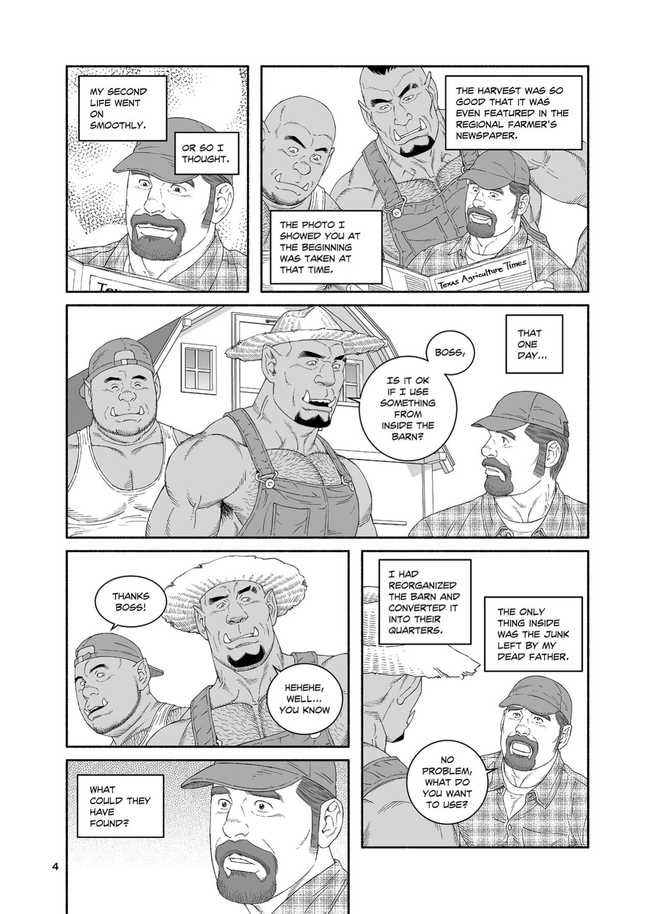 [Tagame Gengoroh] B.S.B. Big Sir's Bitches : A Farmer - In the Case of Ted Sterling