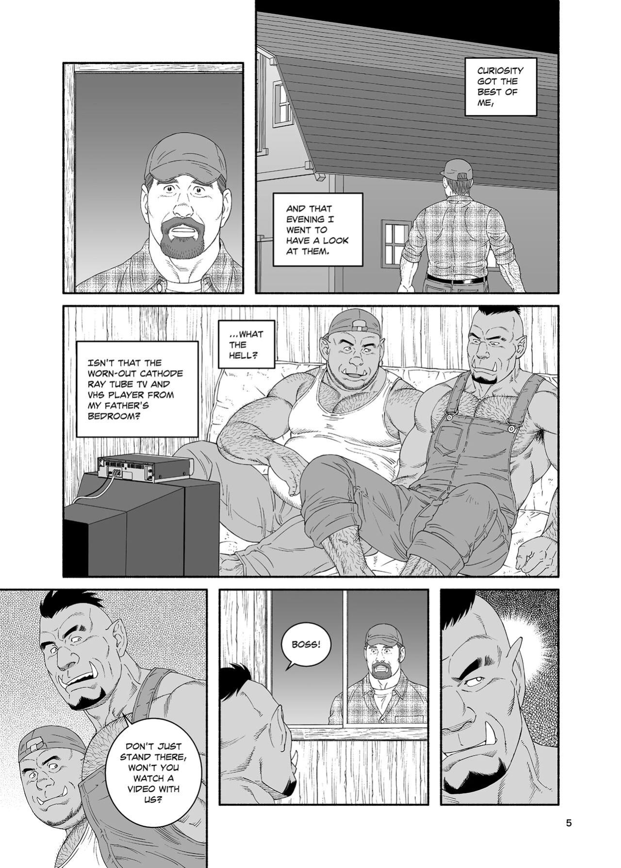 [Tagame Gengoroh] B.S.B. Big Sir's Bitches : A Farmer - In the Case of Ted Sterling