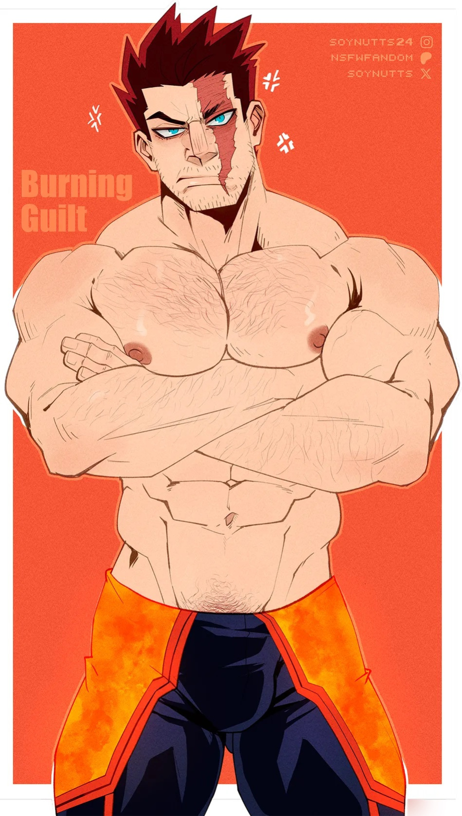 [SoyNutts] (TheNSFWfandom) Dabi x Endeavor [Eng]