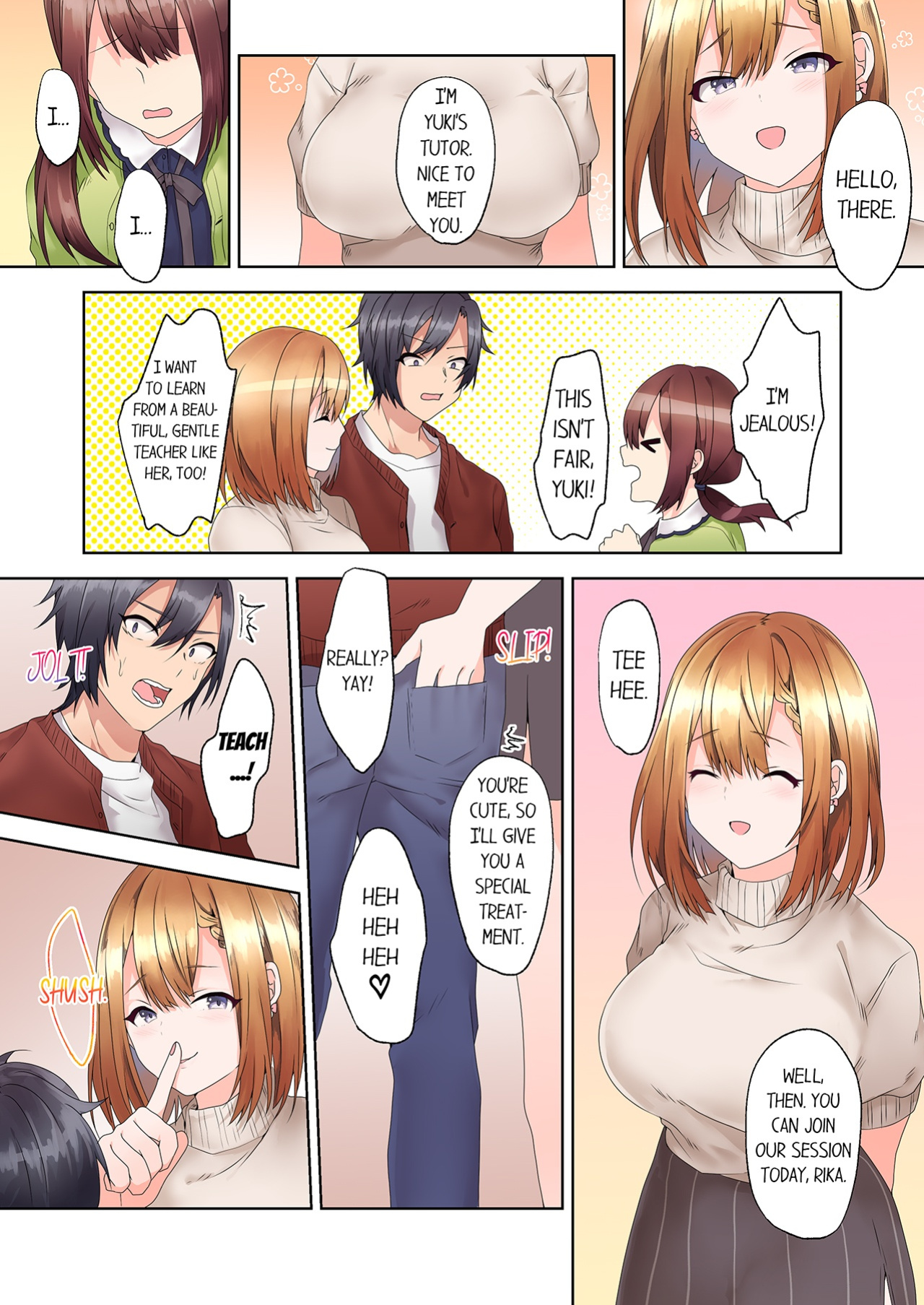 [Himino] Katei Kyoushi no Yuuwaku Sex "Gomu... Nakunaru made Tsukaou ne" 1 | My Private Tutor's Tempting Sex - "Let's Do It To Our Hearts' Content Until We Run Out Of Condoms" 1
