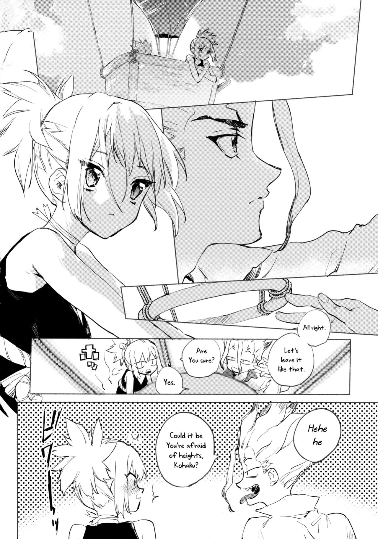 (The ROCK 2) [tcnc (Serizawa Nae)] Sekki Sekai de Mabushii Natsu (Dr. STONE) [Uncle Bane]