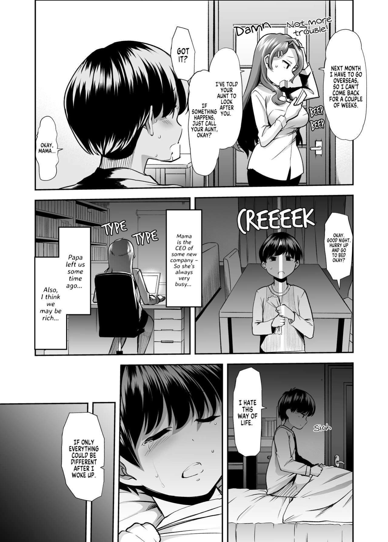 [Team Harenchi (Mitsuhime Moka) Ecchi Ecchi Reverse! Ethics Reverse Mama 1 {FuDeORS}