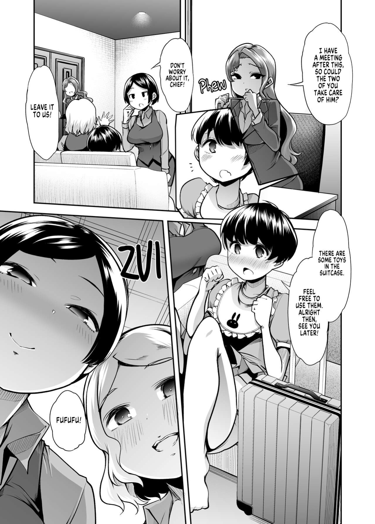[Team Harenchi (Mitsuhime Moka) Ecchi Ecchi Reverse! Ethics Reverse Mama 1 {FuDeORS}