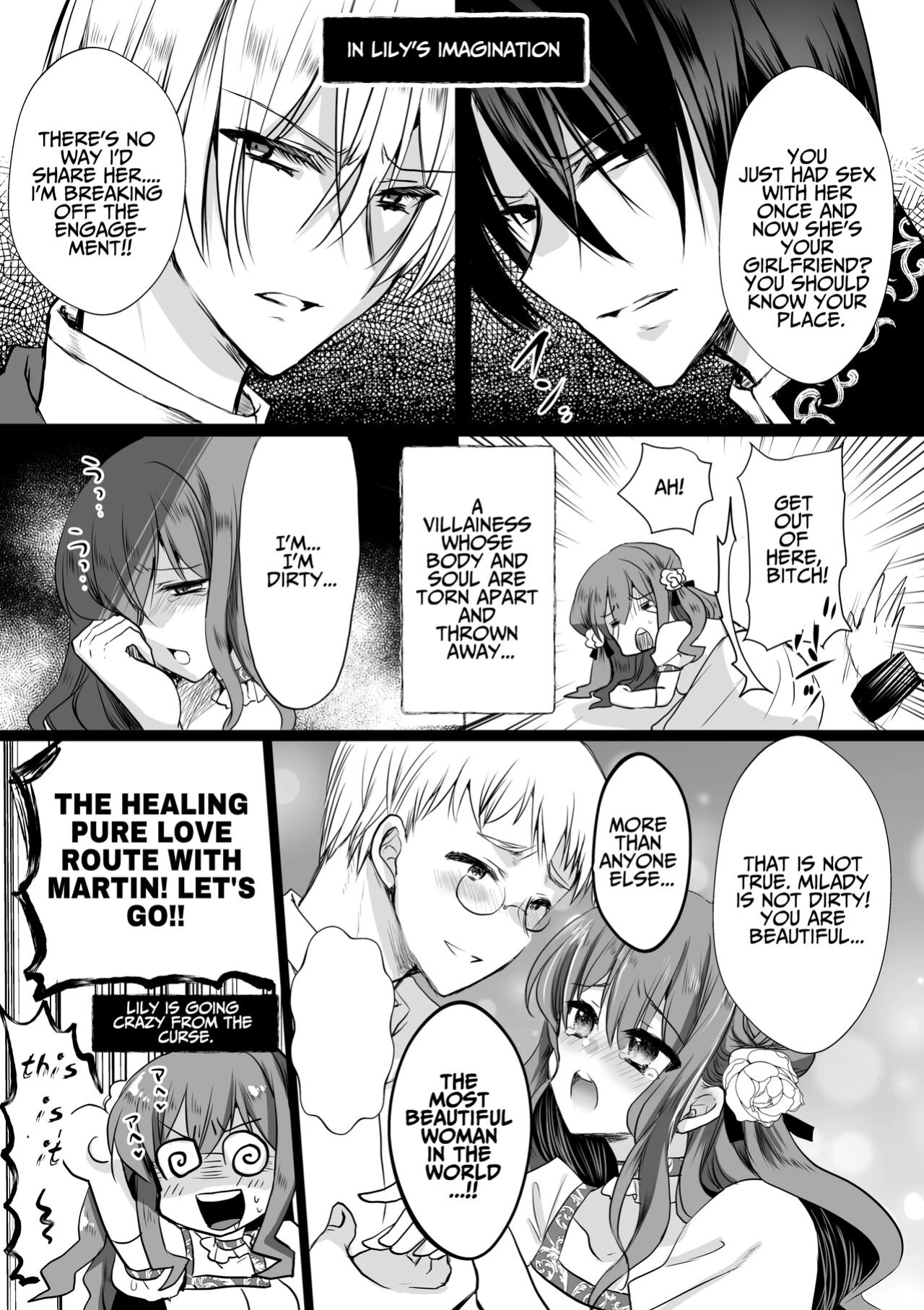[Whisker Pad (Mopho)] Mob Oshi JK no Akuyaku Reijou Isekai Tensei ~Hisan~ 4 | JK's Tragic Isekai Reincarnation as the Villainess ~But My Precious Side Character!~ 4