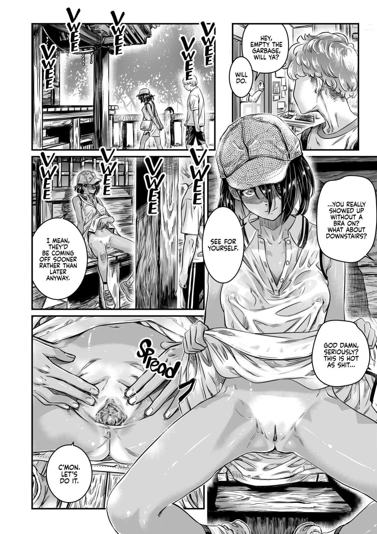 [Burning Shimai (MARUTA)] The Tanlined Town Bike Has Set Her Perverted Exhibitionist Sights on Her Virgin Senpai [2d-market.com]