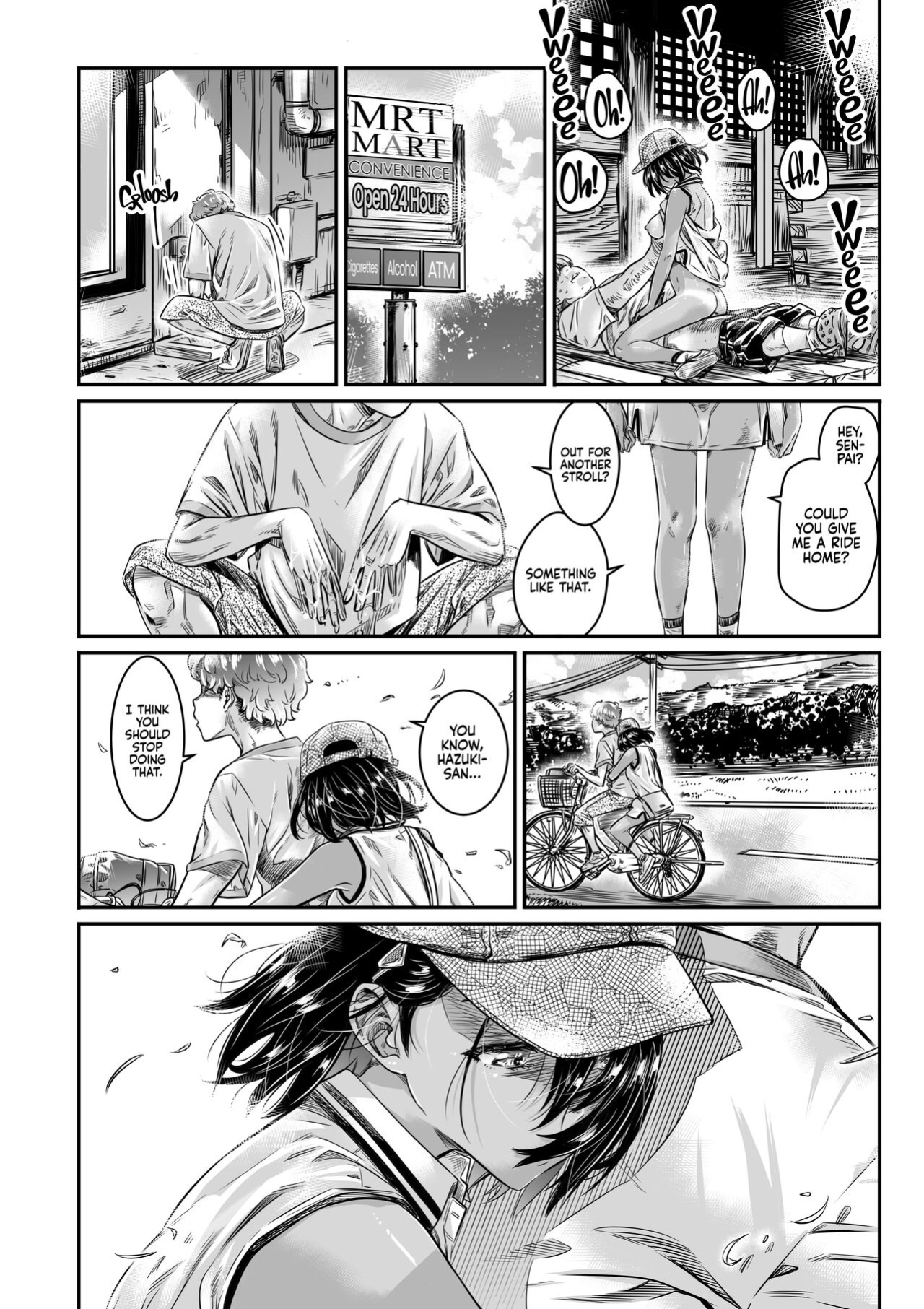 [Burning Shimai (MARUTA)] The Tanlined Town Bike Has Set Her Perverted Exhibitionist Sights on Her Virgin Senpai [2d-market.com]