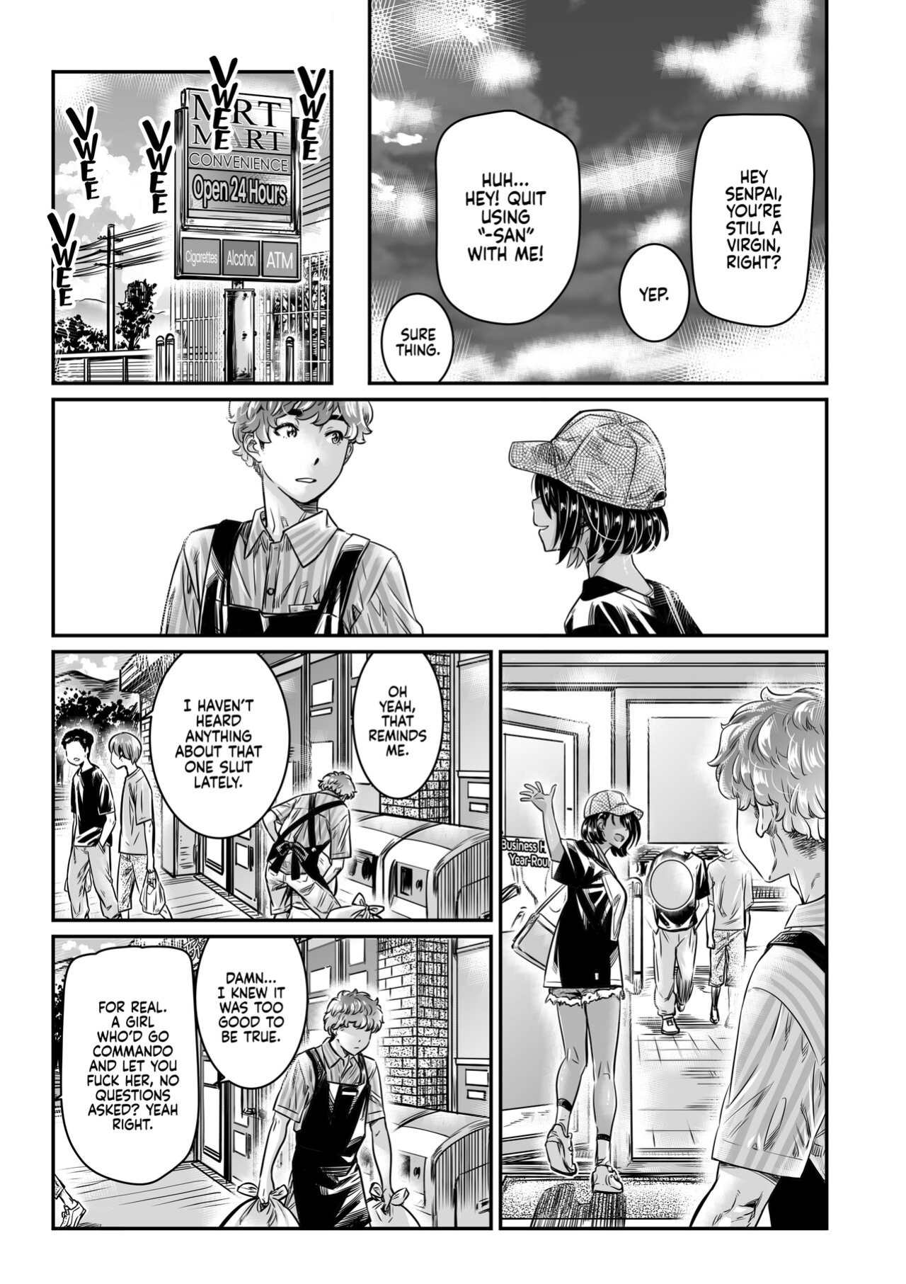 [Burning Shimai (MARUTA)] The Tanlined Town Bike Has Set Her Perverted Exhibitionist Sights on Her Virgin Senpai [2d-market.com]