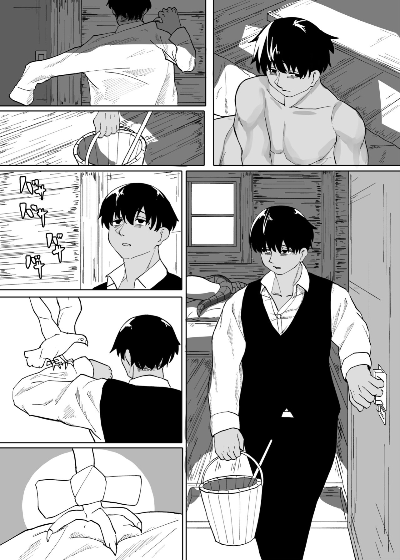 [Saikutsu Kichi (Kagarimachi Konatsu)] Because That Night Was The Happiest They've Ever Been - Persecuted Dragon Girl and an Assassin at His Limit Forget Human Speech and Have Beastly Sex