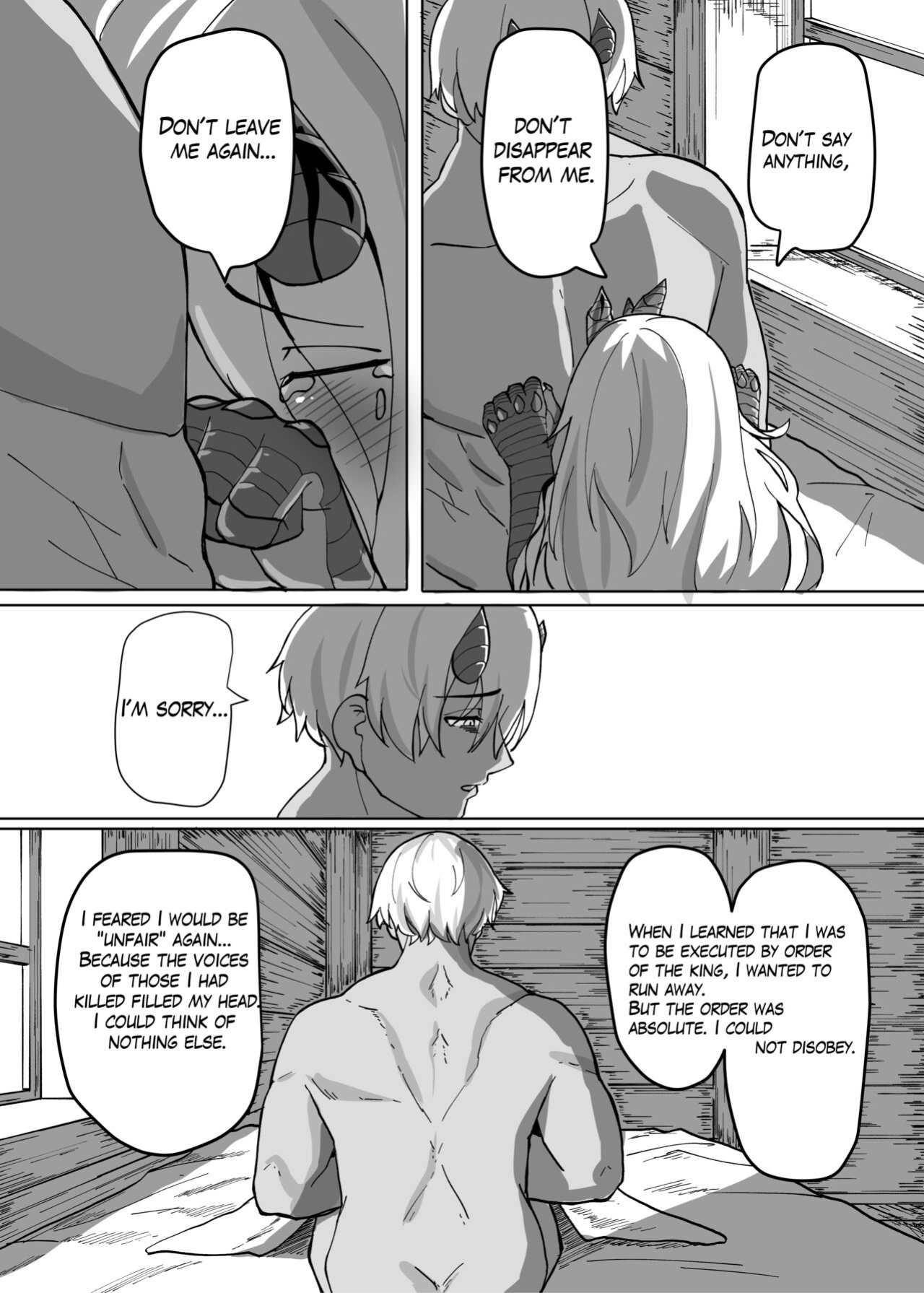 [Saikutsu Kichi (Kagarimachi Konatsu)] Because That Night Was The Happiest They've Ever Been - Persecuted Dragon Girl and an Assassin at His Limit Forget Human Speech and Have Beastly Sex