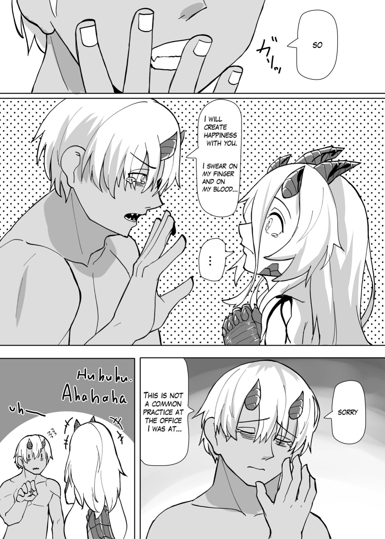 [Saikutsu Kichi (Kagarimachi Konatsu)] Because That Night Was The Happiest They've Ever Been - Persecuted Dragon Girl and an Assassin at His Limit Forget Human Speech and Have Beastly Sex