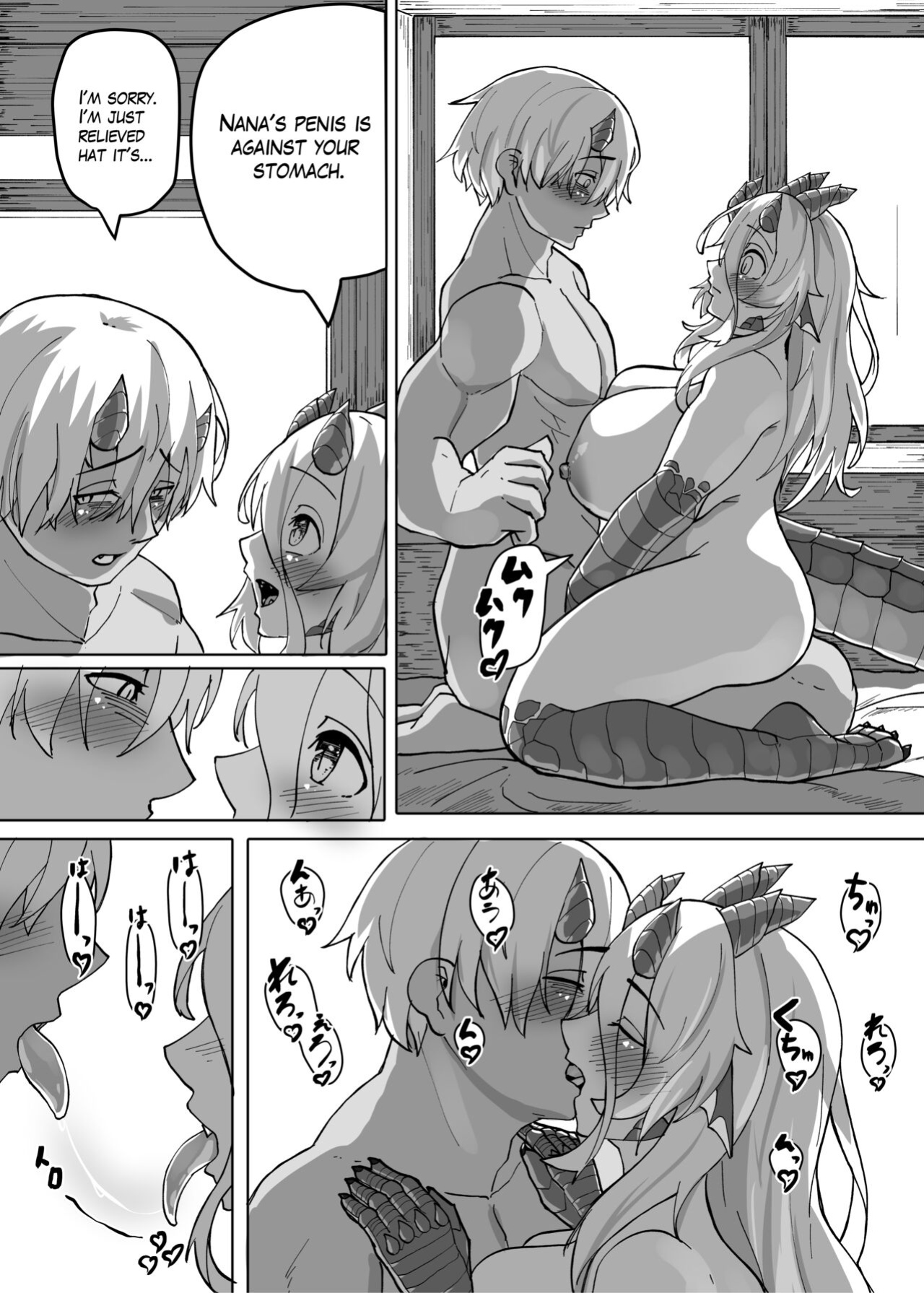 [Saikutsu Kichi (Kagarimachi Konatsu)] Because That Night Was The Happiest They've Ever Been - Persecuted Dragon Girl and an Assassin at His Limit Forget Human Speech and Have Beastly Sex
