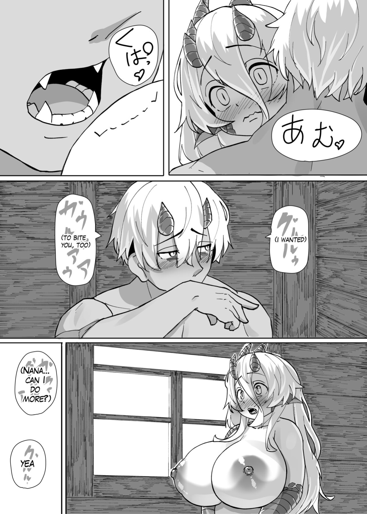 [Saikutsu Kichi (Kagarimachi Konatsu)] Because That Night Was The Happiest They've Ever Been - Persecuted Dragon Girl and an Assassin at His Limit Forget Human Speech and Have Beastly Sex