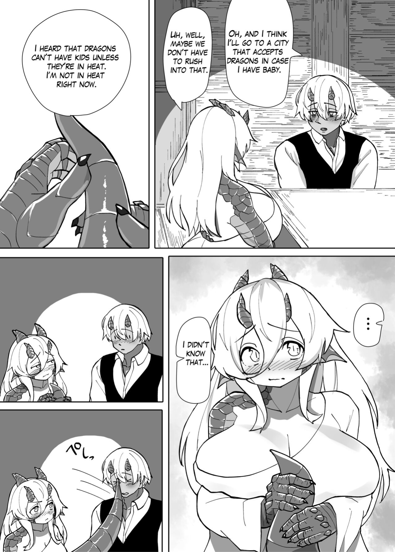 [Saikutsu Kichi (Kagarimachi Konatsu)] Because That Night Was The Happiest They've Ever Been - Persecuted Dragon Girl and an Assassin at His Limit Forget Human Speech and Have Beastly Sex