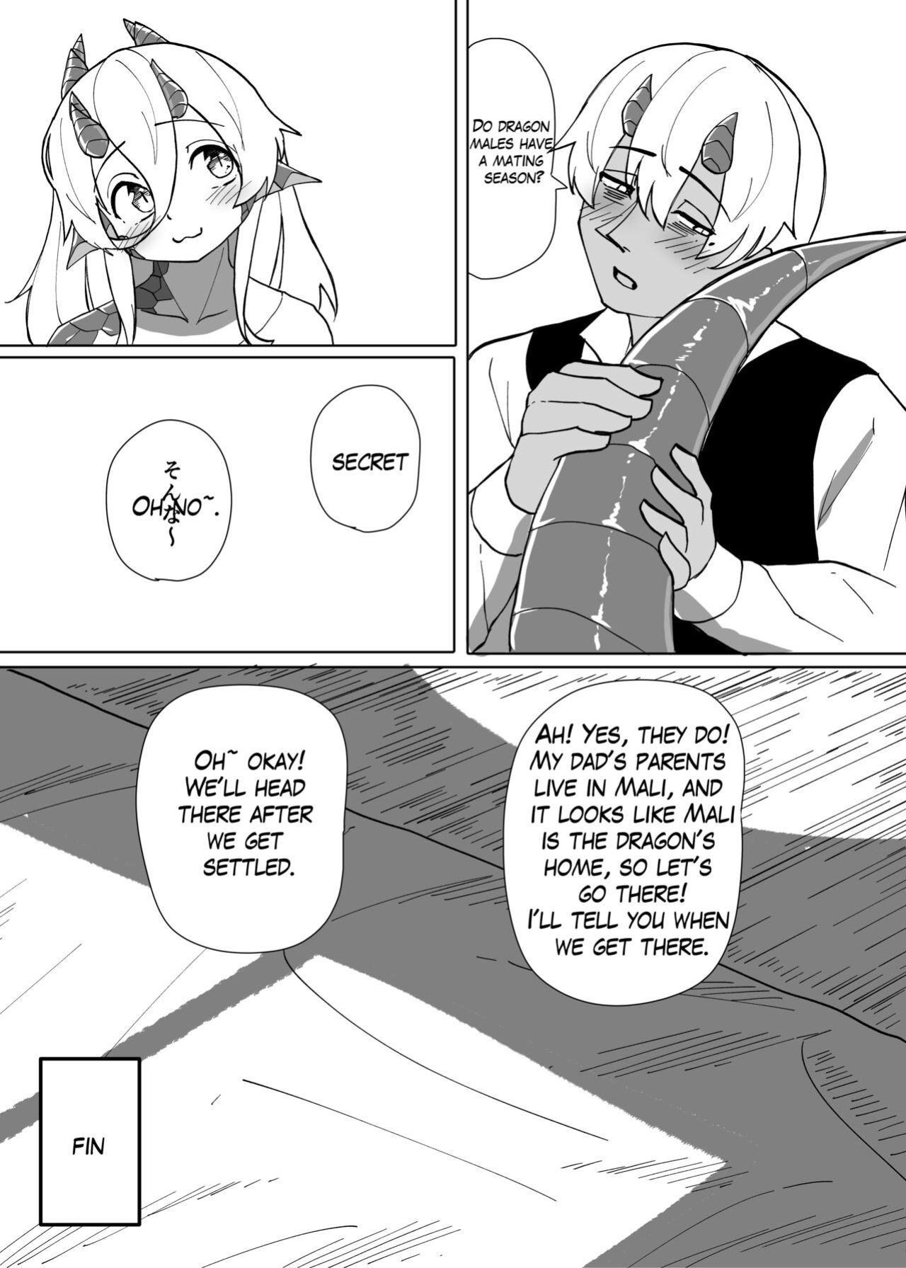 [Saikutsu Kichi (Kagarimachi Konatsu)] Because That Night Was The Happiest They've Ever Been - Persecuted Dragon Girl and an Assassin at His Limit Forget Human Speech and Have Beastly Sex