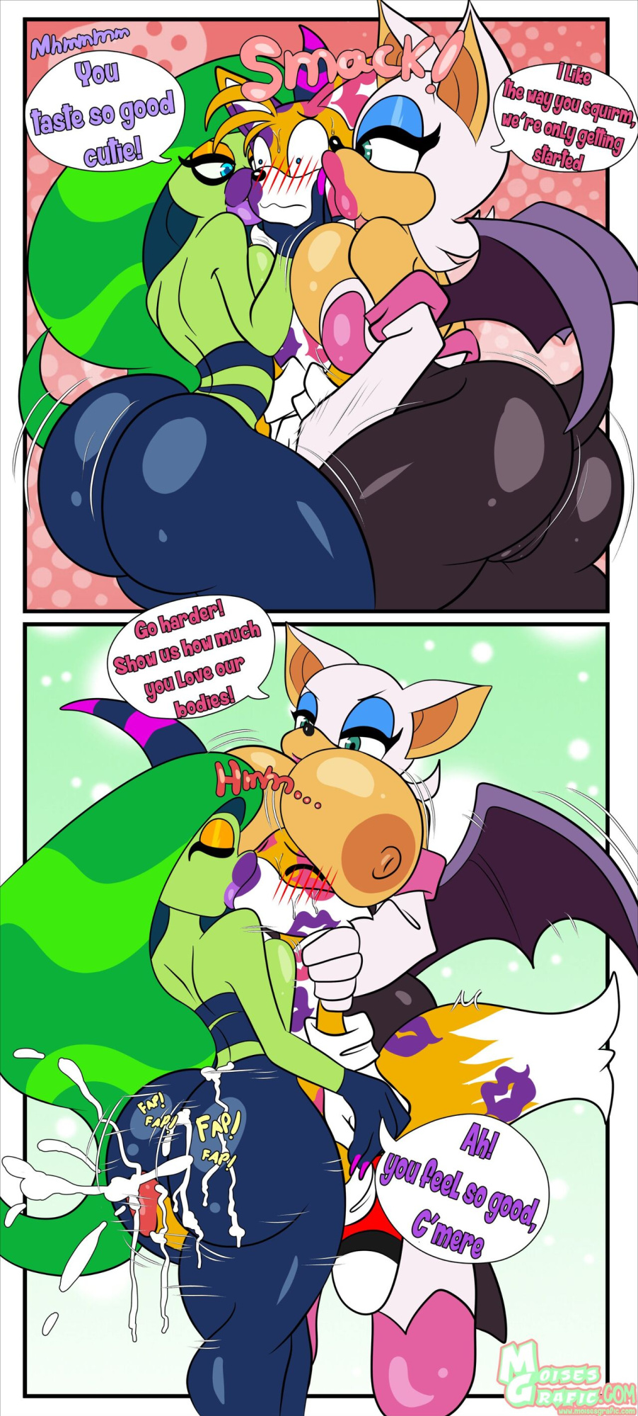[MoisesGrafic] Kissing Tails (Sonic the Hedgehog)