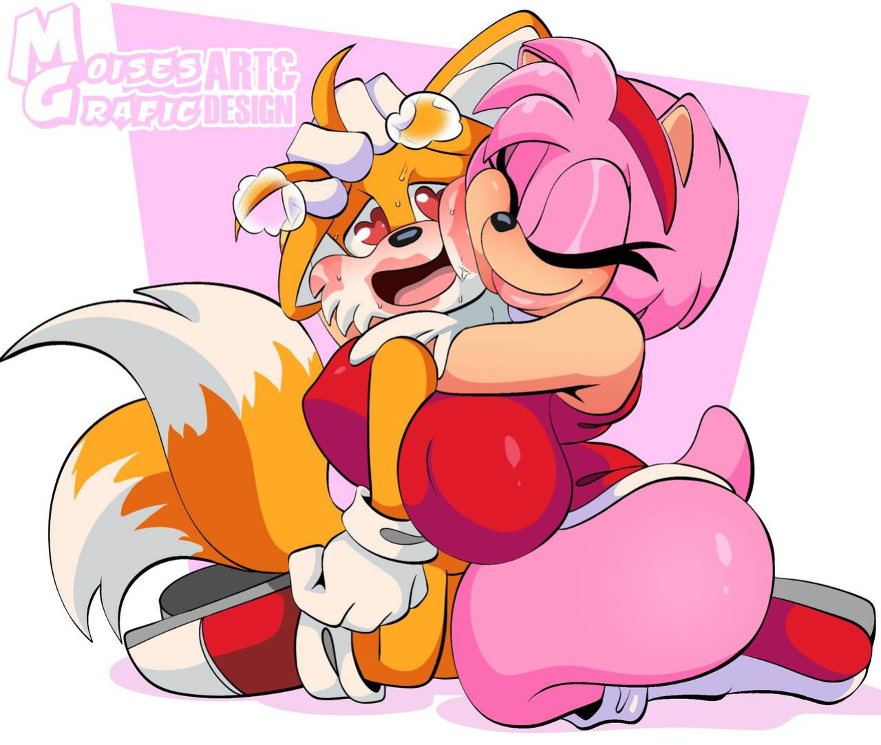 [MoisesGrafic] Kissing Tails (Sonic the Hedgehog)