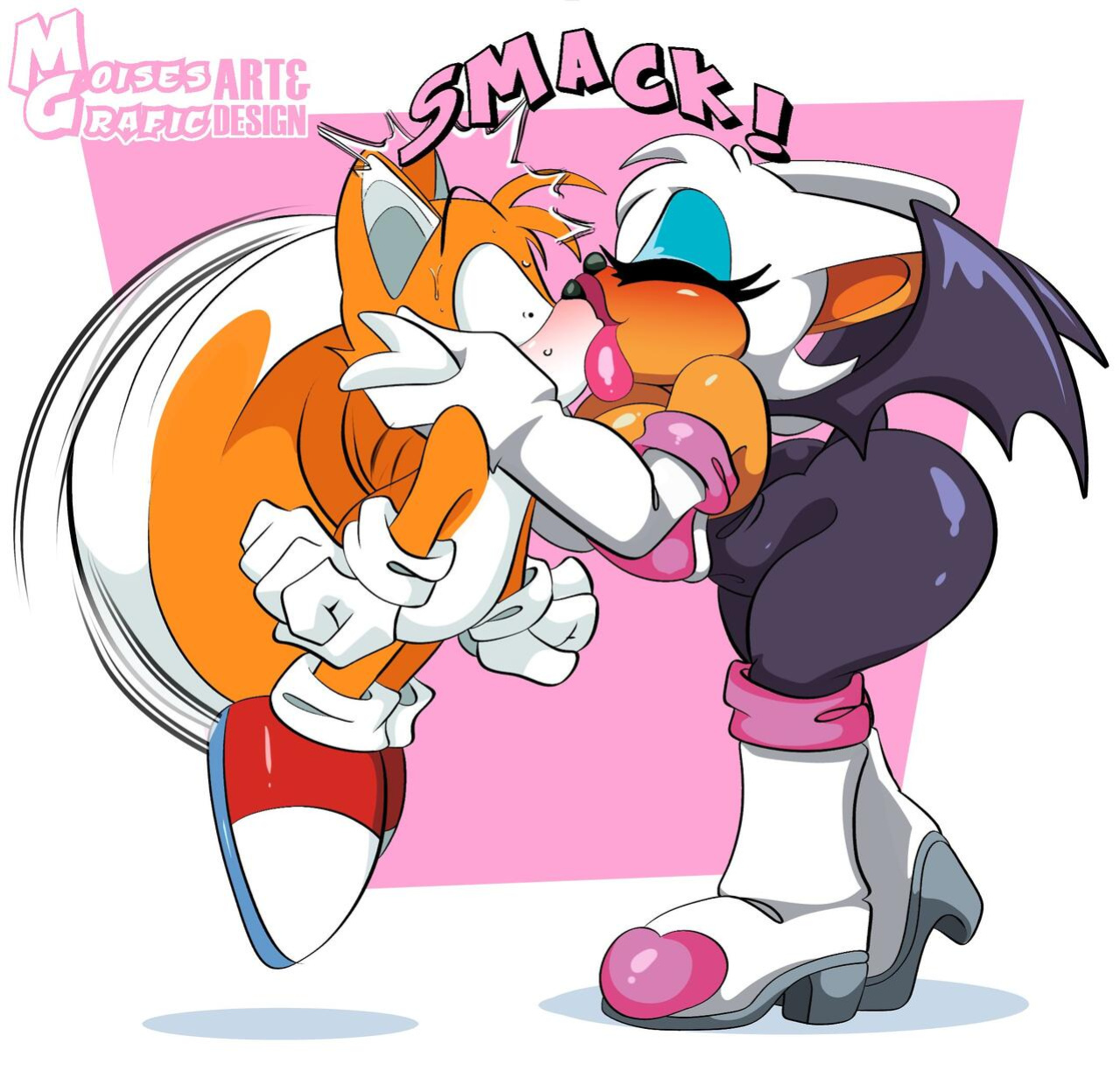 [MoisesGrafic] Kissing Tails (Sonic the Hedgehog)