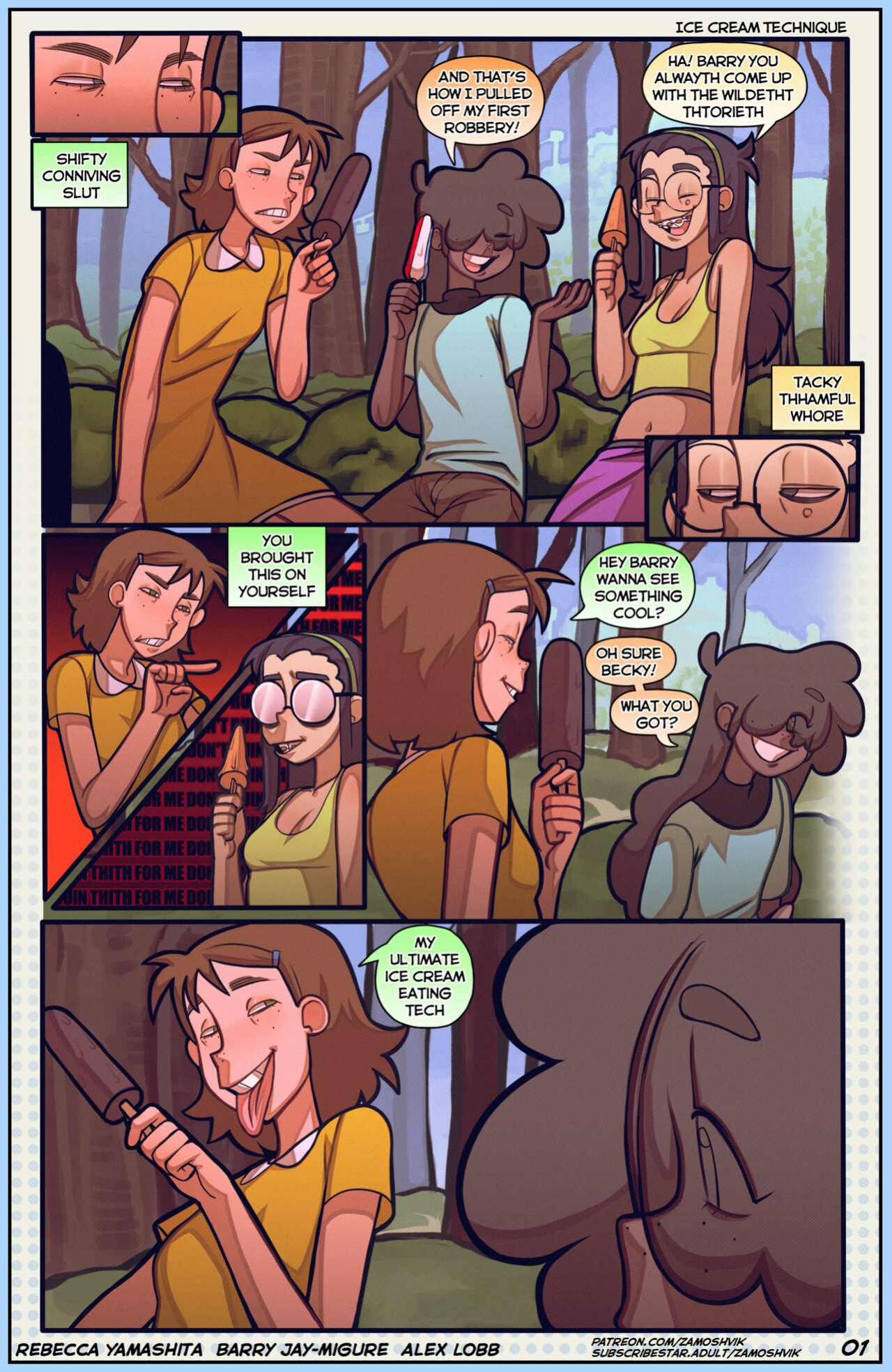 Zamoshvik-Alex and Rebecca (OC)