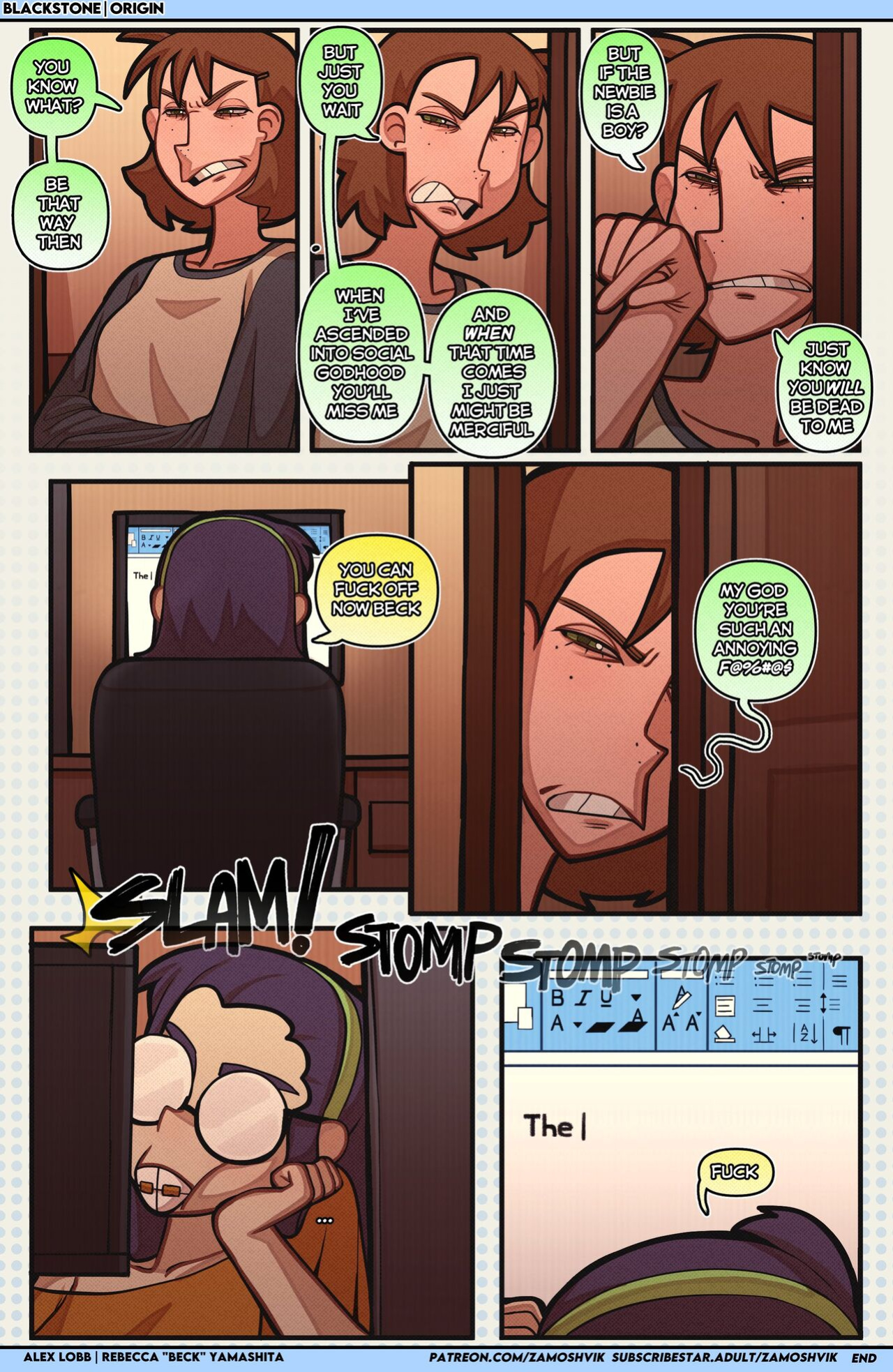 Zamoshvik-Alex and Rebecca (OC)