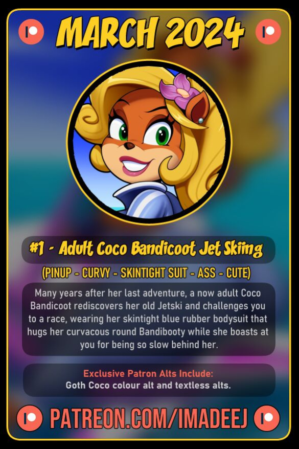 [ImaDeeJ] Jet Ski Jeering (Coco Bandicoot)