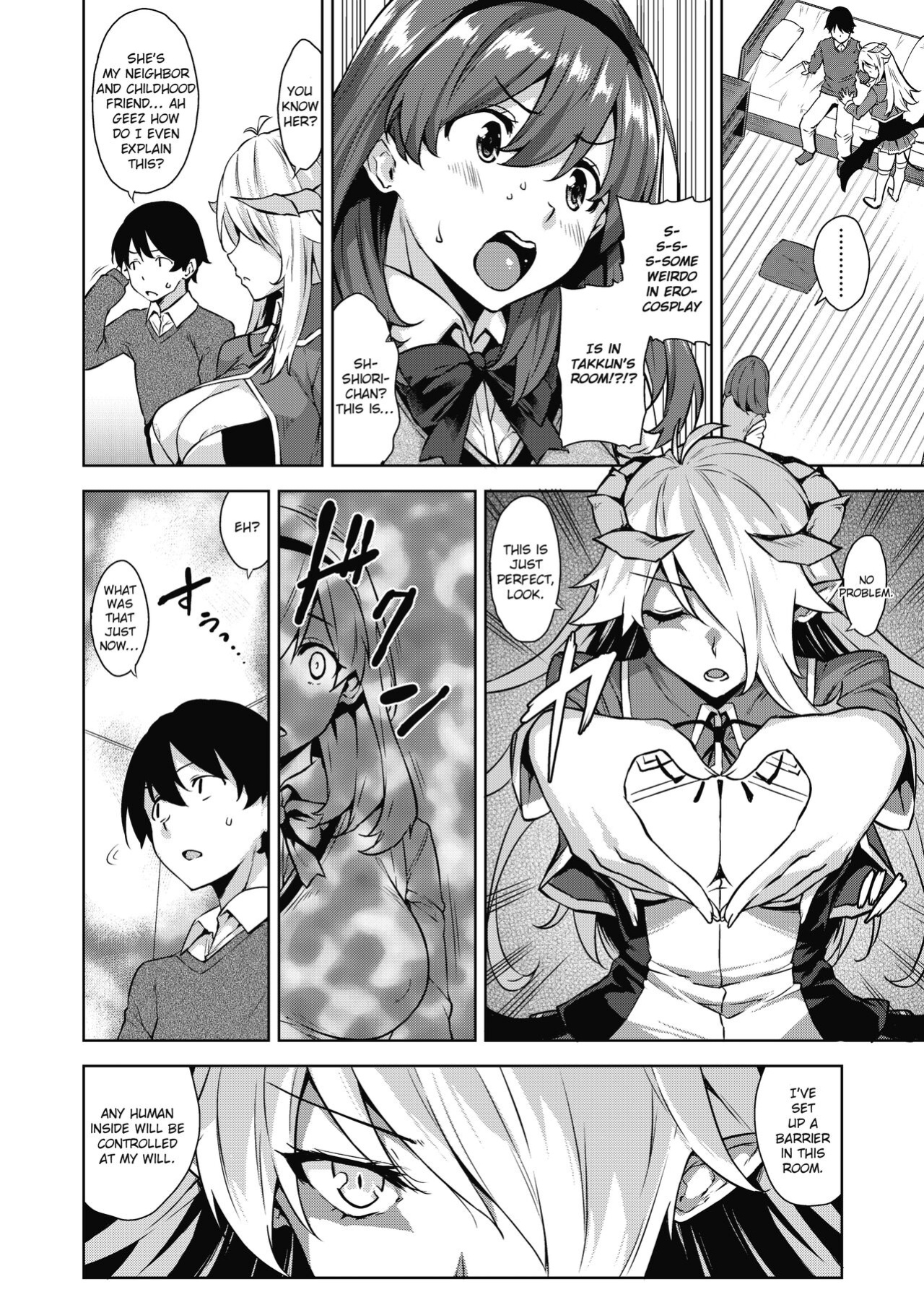 [Misaki (Mikemono Yuu)] Akuma de JK -Makai Appli de Harem Shiken- [SDTLs]