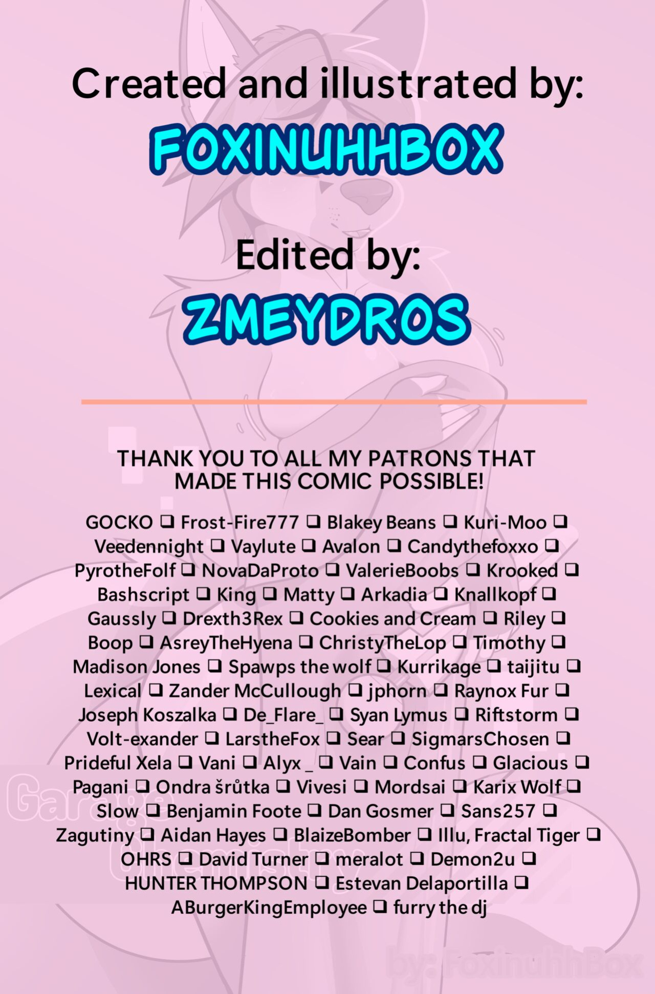 [FoxinuhhBox] Garage Chemistry
