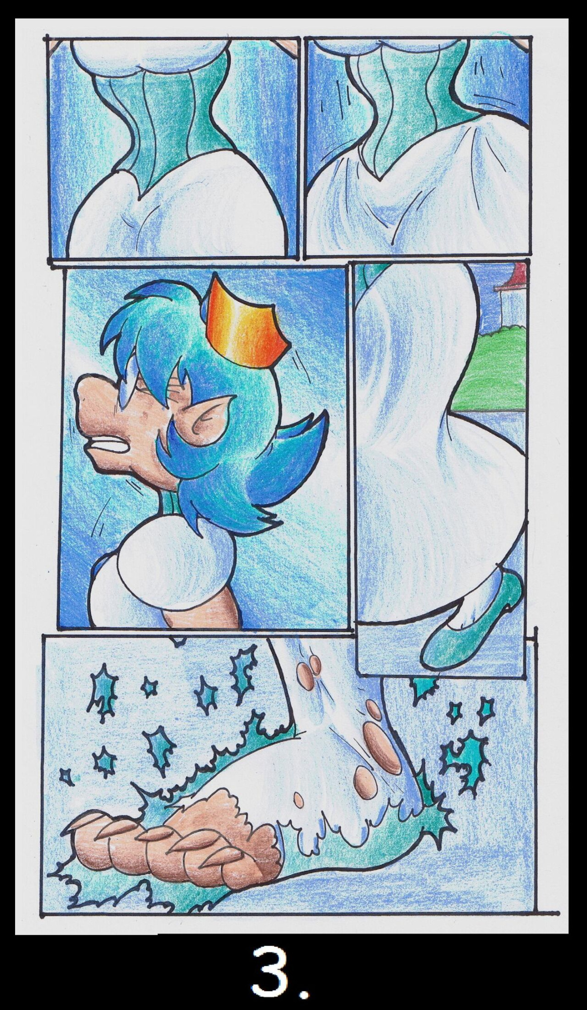 [Virus-20] Princess Moon Change + Wilford Moon Change Comic (Complete)