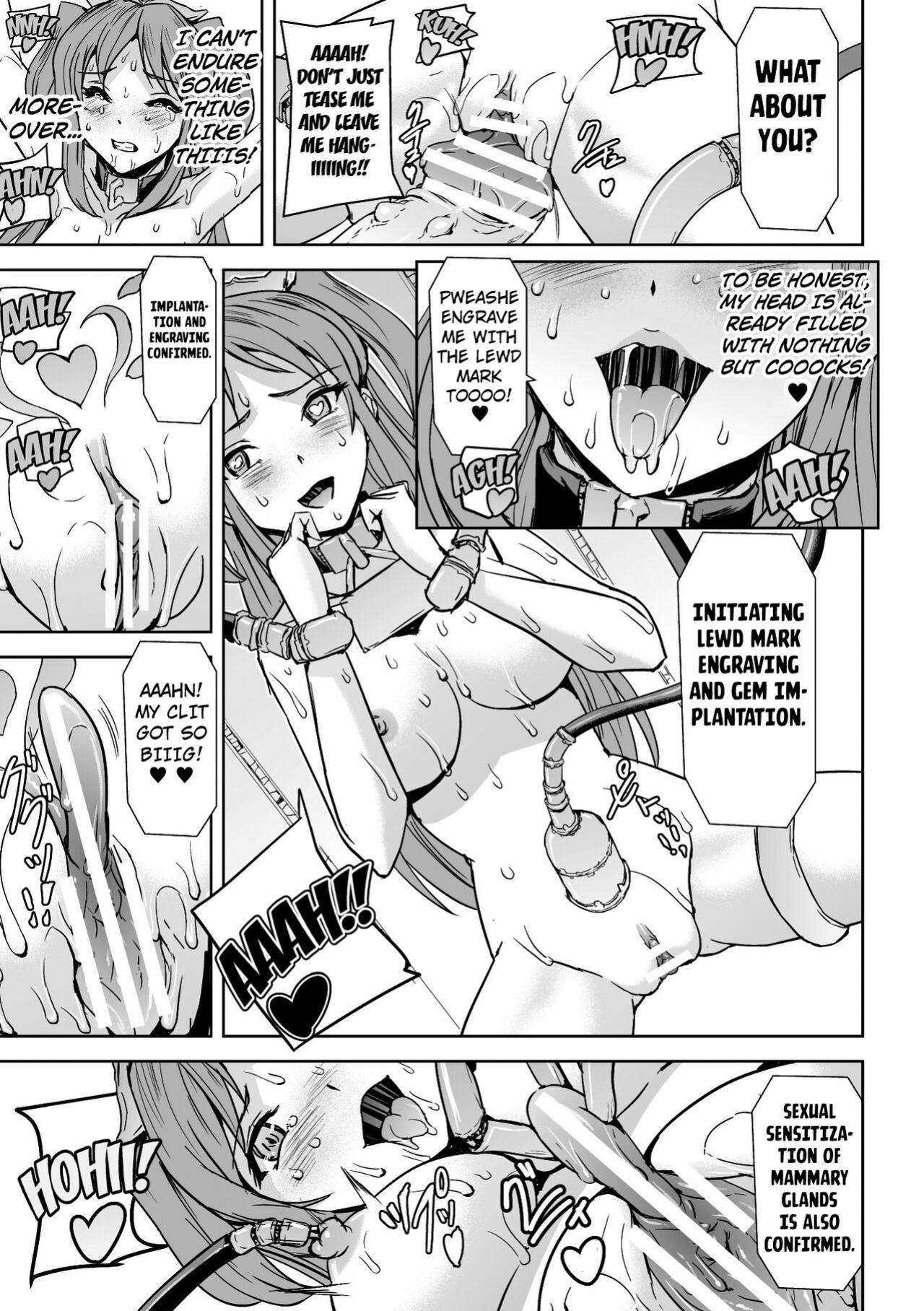 [Sukesaburou] Himekishi Claudia ~Houseki Kachiku~ | Claudia the Knight Princess ~Gemstone Livestock~ (2D Comic Magazine Kikaikan Ningen Bokujou Vol. 2) [Kuraudo]