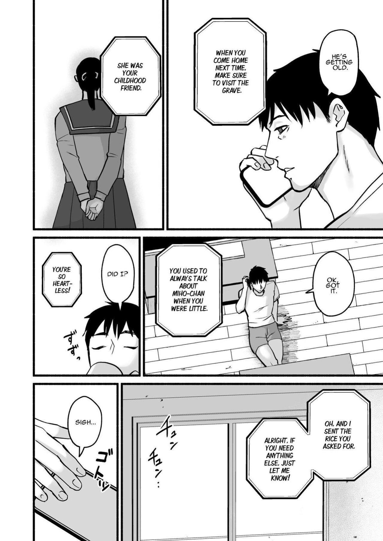 [Michinoku Mother (Mokichi)] Miho-chan, Kimi ga Suki datta. | Mihon-chan, I Loved You. [ADTL]