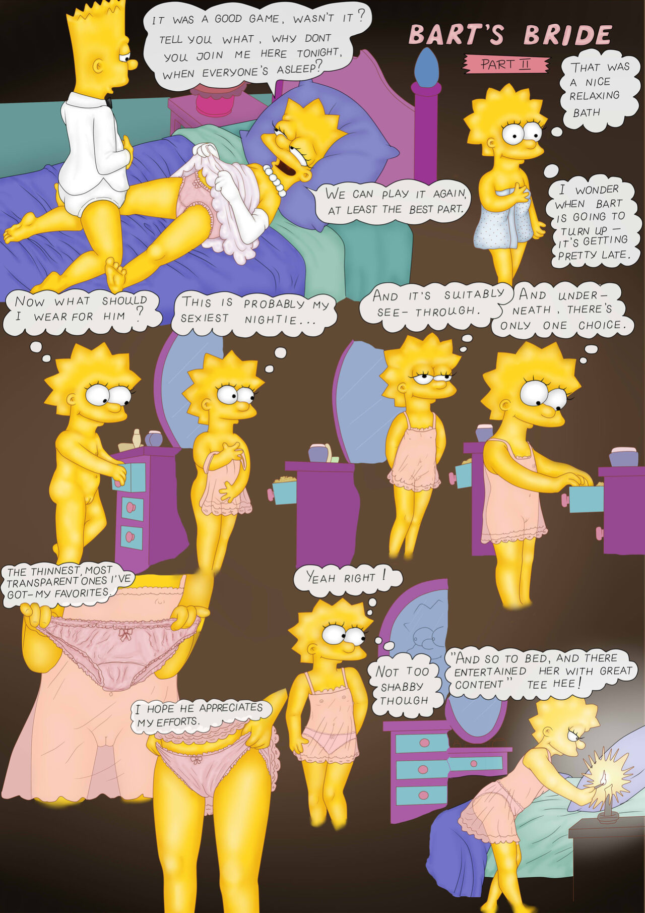[Evgeniym & jimmy] Bart's Bride (The Simpsons)