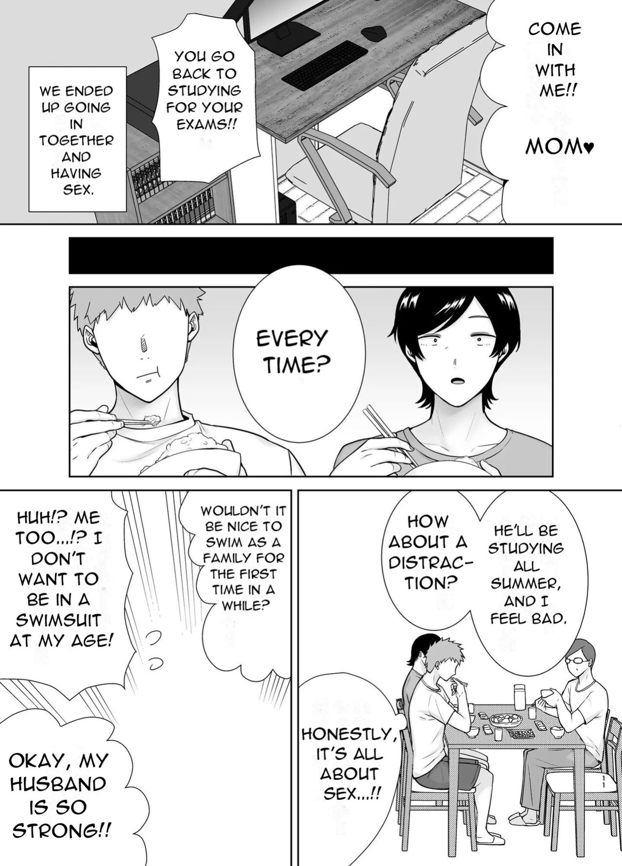 [Boin-do (Siberian Hahasky)] Kaa-san Datte Onna Nandayo! 3 | Mothers are women Too 3! [DarklordMTLs]