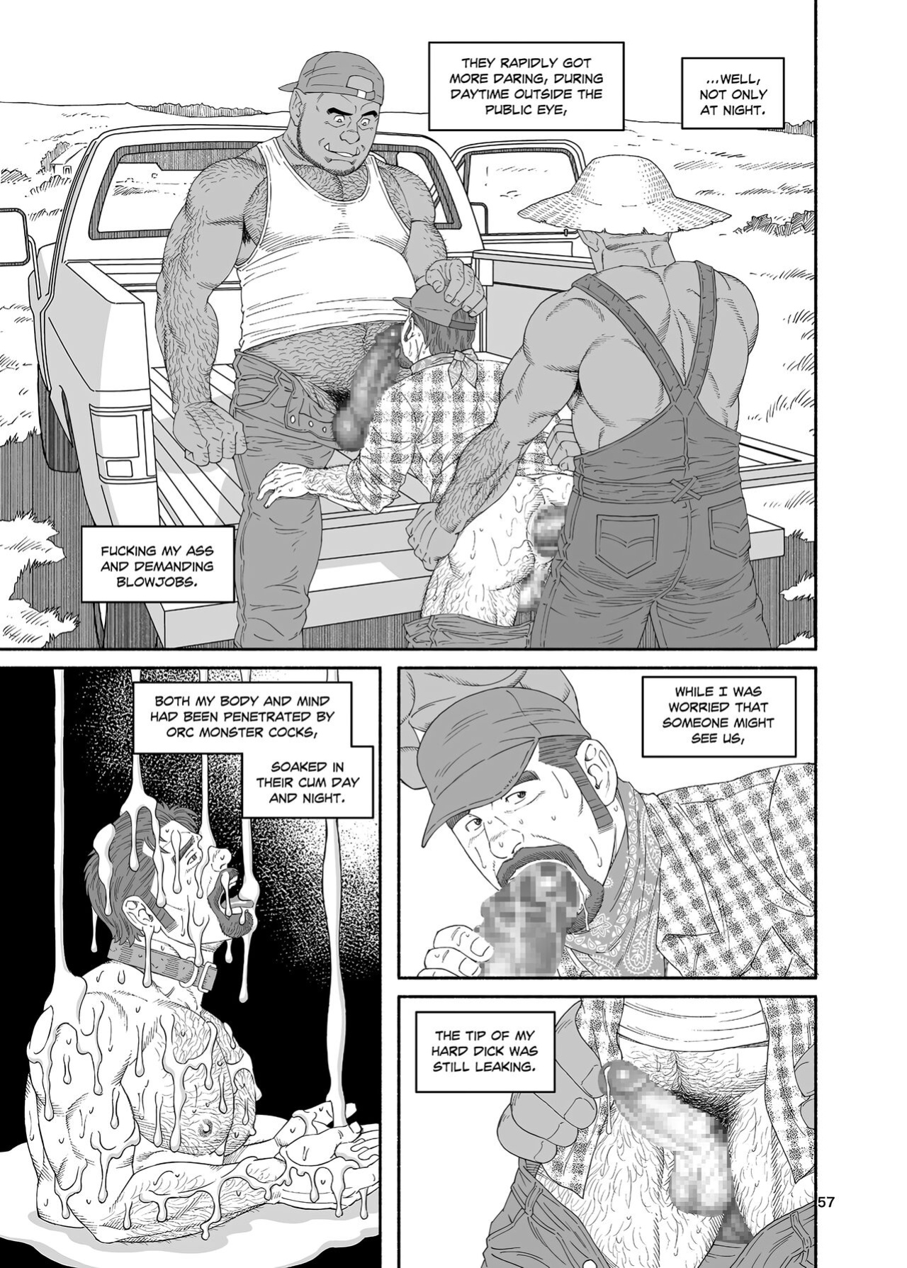 Tagame Gengoroh] B.S.B. Big Sir's Bitches : A Farmer - In the Case of Ted Sterling