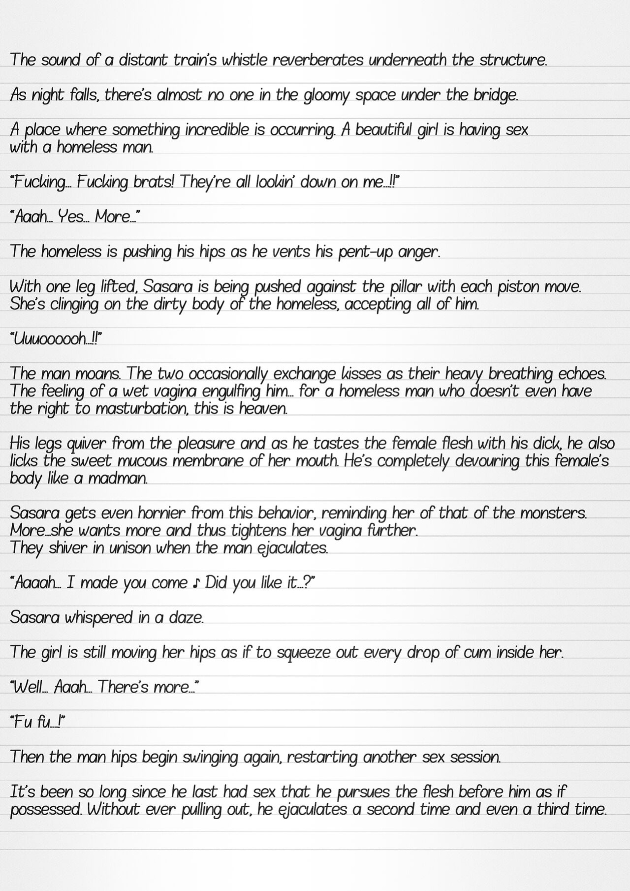 [Tiba-Santi (Misuke)] Misuke's Short Stories 12 - Sasara & The Homeless (ToHeart2 Dungeon Travelers)