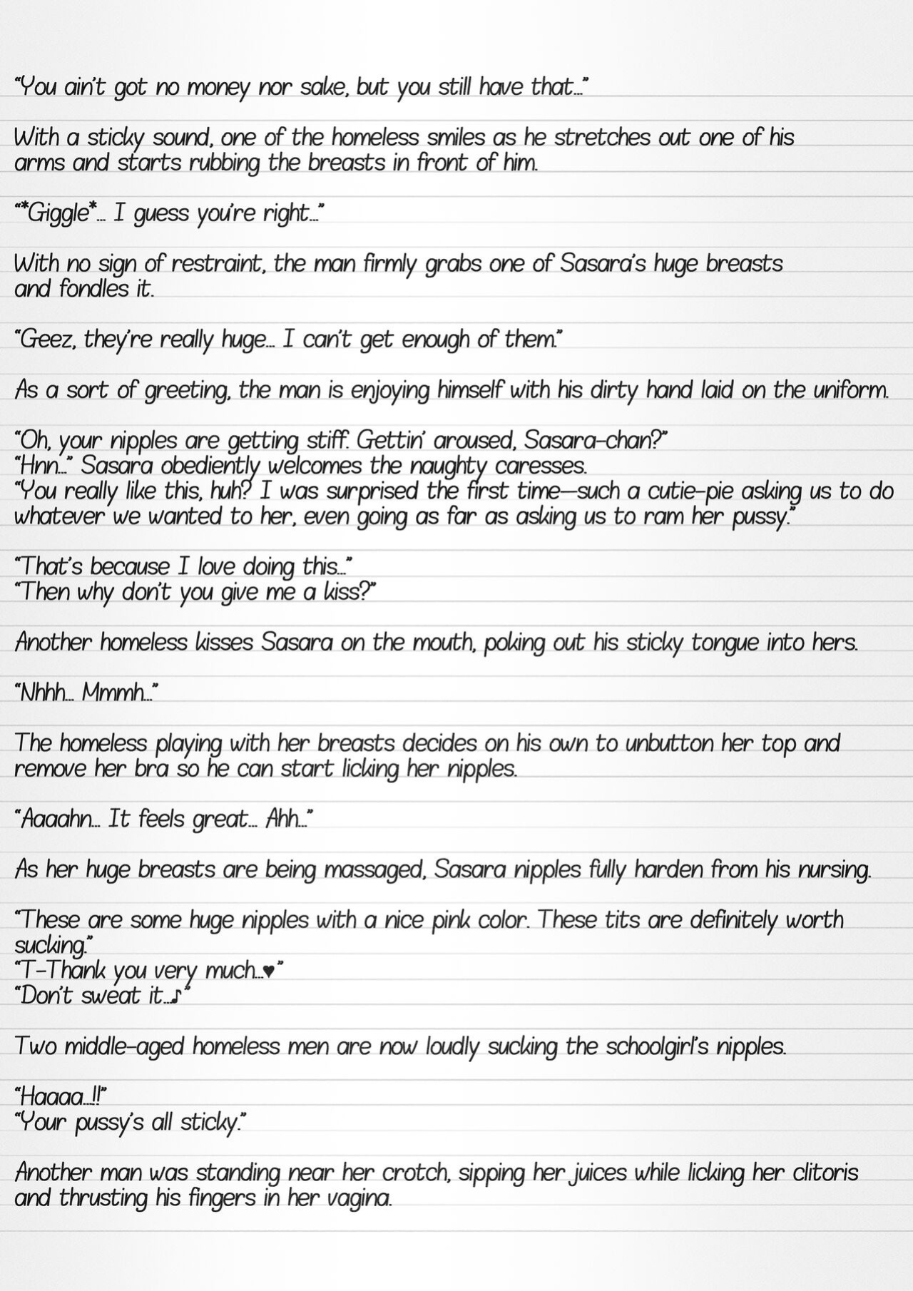 [Tiba-Santi (Misuke)] Misuke's Short Stories 12 - Sasara & The Homeless (ToHeart2 Dungeon Travelers)