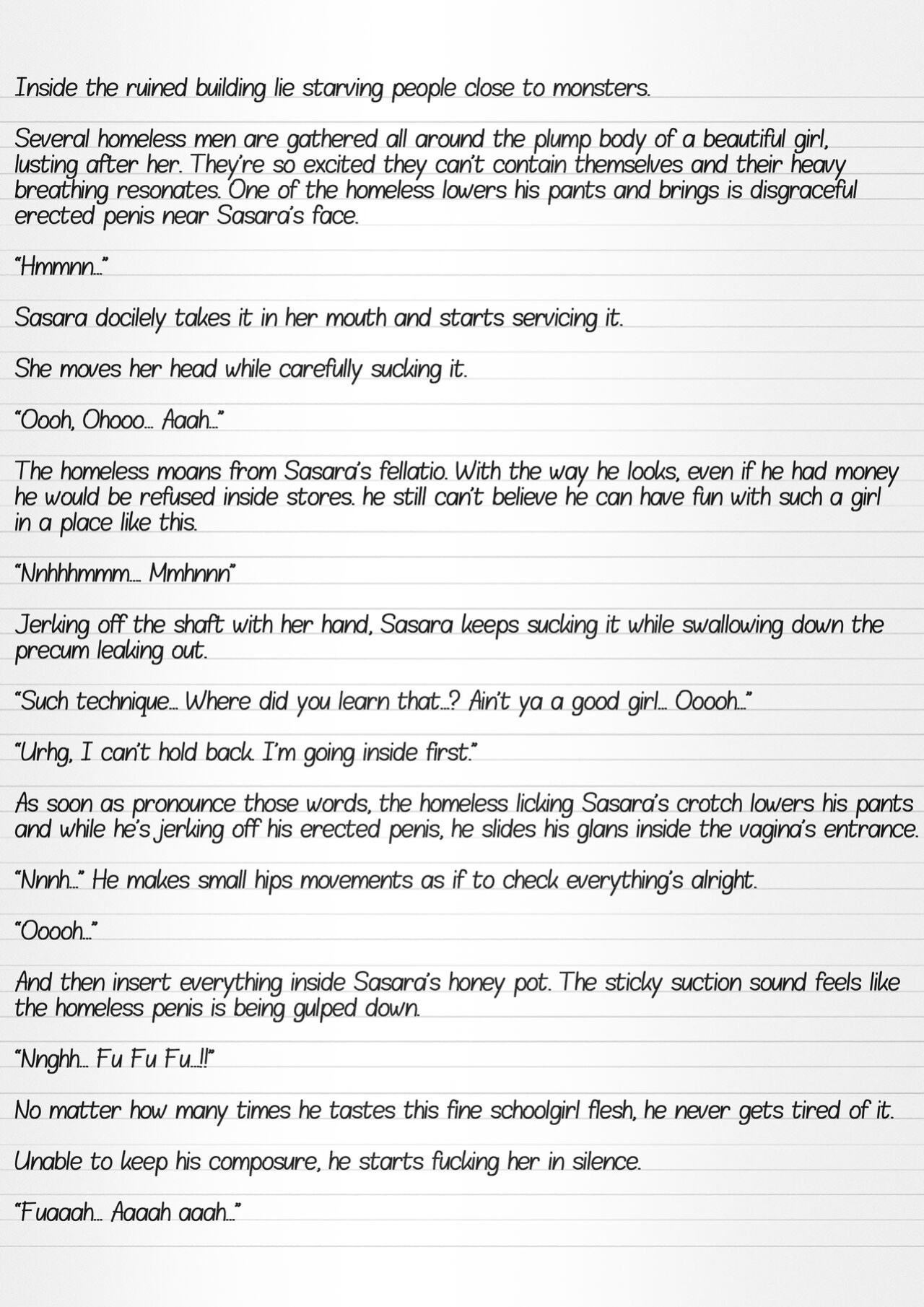 [Tiba-Santi (Misuke)] Misuke's Short Stories 12 - Sasara & The Homeless (ToHeart2 Dungeon Travelers)