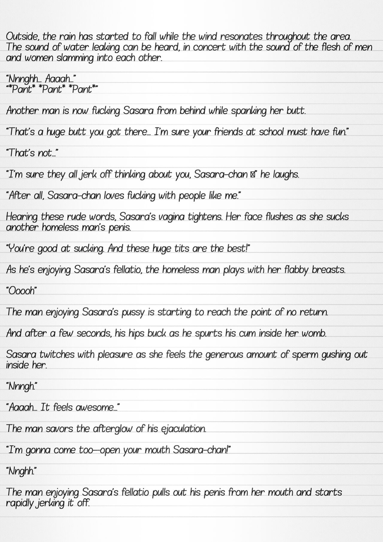 [Tiba-Santi (Misuke)] Misuke's Short Stories 12 - Sasara & The Homeless (ToHeart2 Dungeon Travelers)