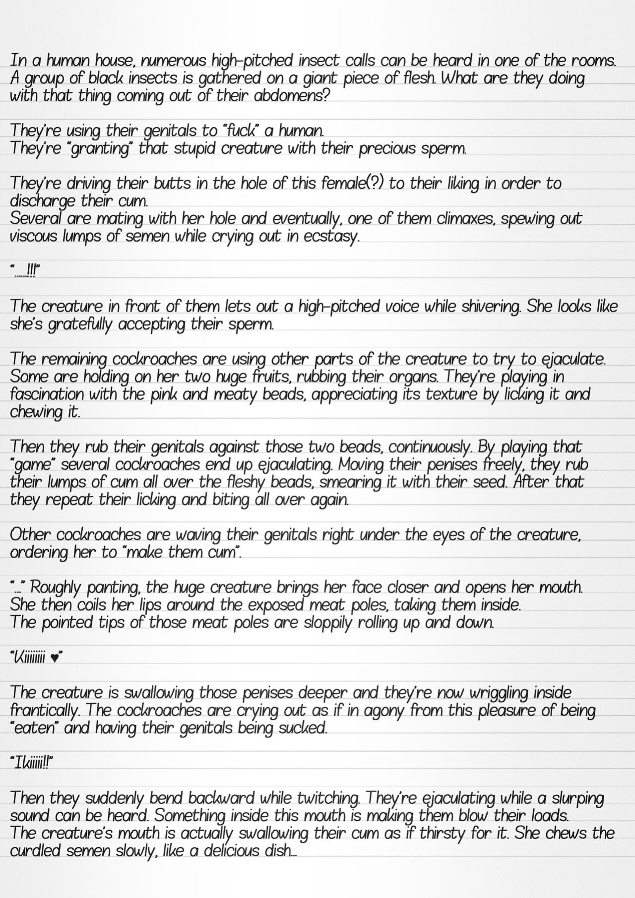 [Tiba-Santi (Misuke)] Misuke's Short Stories 11 - Manaka's Insect Game 2 (ToHeart2 Dungeon Travelers)