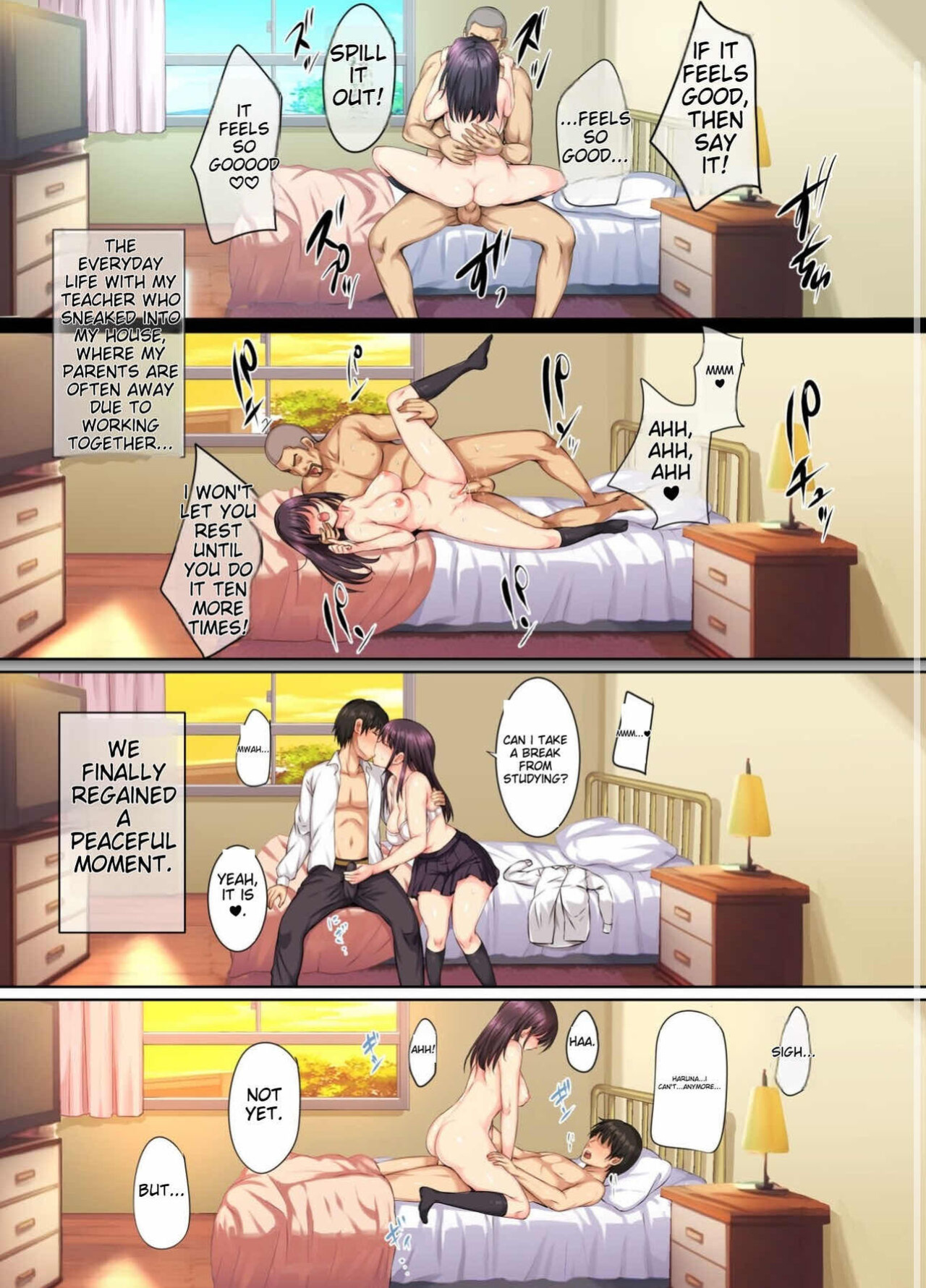 [Rokumarusou (Sanrokumaru)] Soshite Watashi wa Kyou mo Ano Otoko ni Taberareru -Zoku- | And So Today I'm Once Again Being Sexually Devoured By That Man