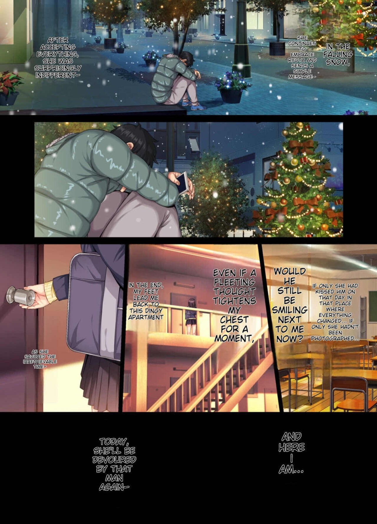 [Rokumarusou (Sanrokumaru)] Soshite Watashi wa Kyou mo Ano Otoko ni Taberareru -Zoku- | And So Today I'm Once Again Being Sexually Devoured By That Man