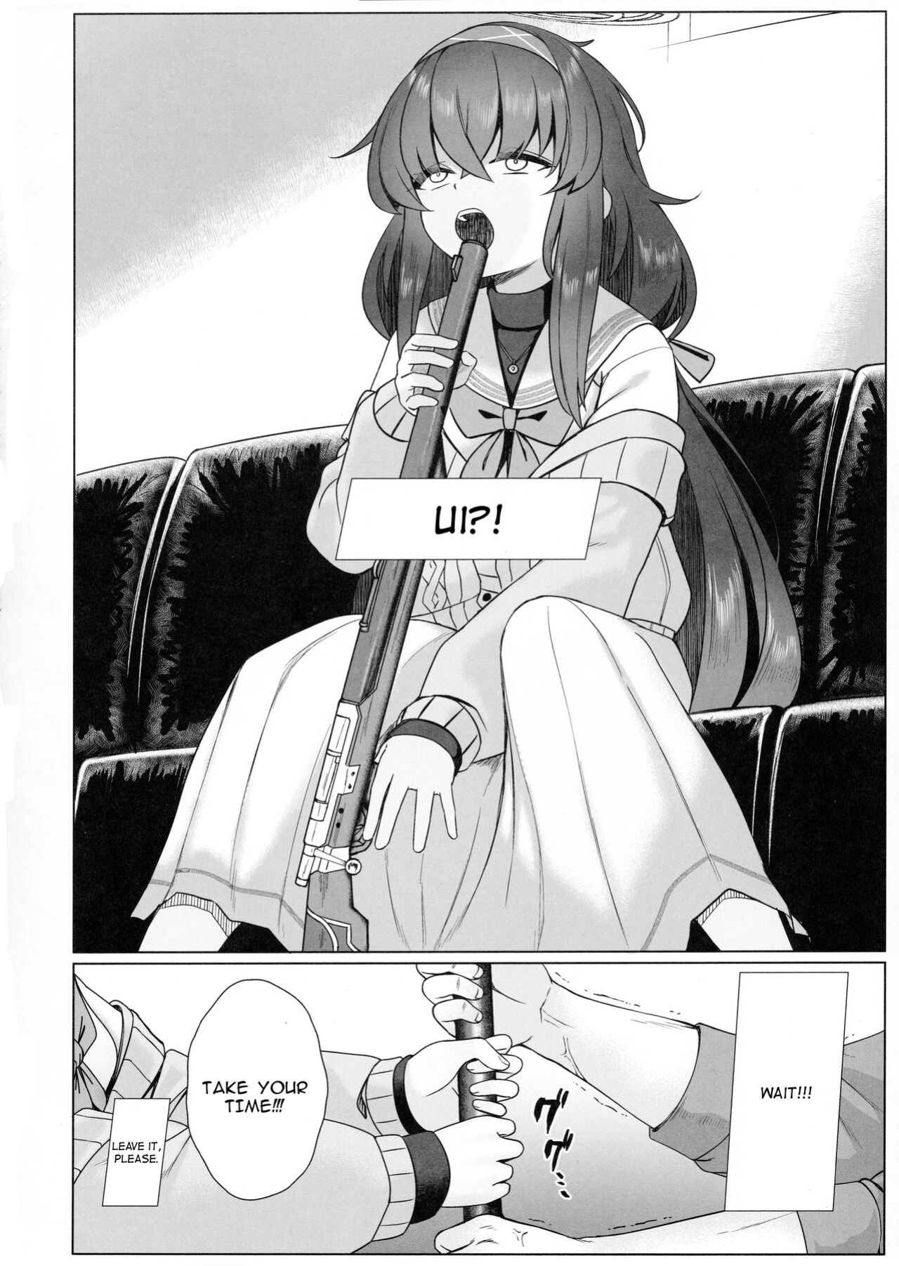 (C103) [Lactucopicrin (Momoiro Retas)] Ui no Usui Book | Ui's thin book (Blue Archive) [Telegram_COHQTG]