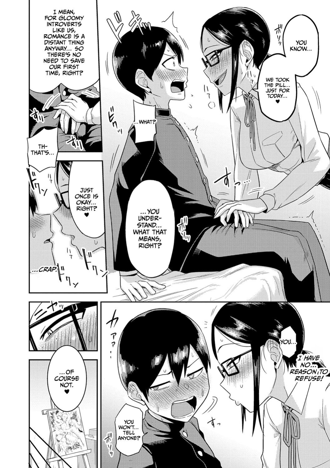 [Makosho] Mujintou de, SEX ni Kyoumi Shinshin na Dosukebe Inkya Joshi-tachi to Harem Life [CulturedCommissions]
