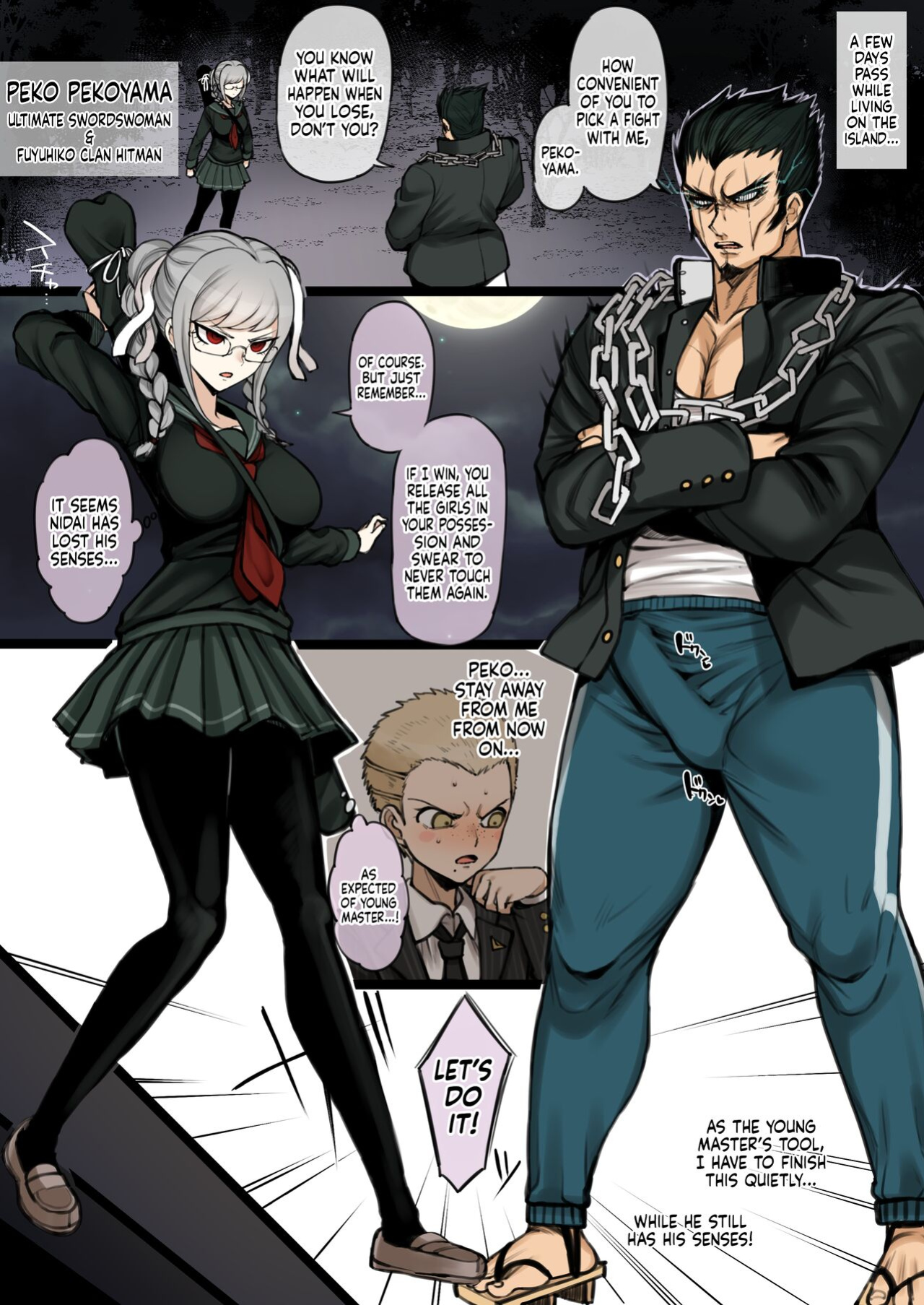 [Terasu MC] Danganronpa 2 (Color) [Tekkamaki]